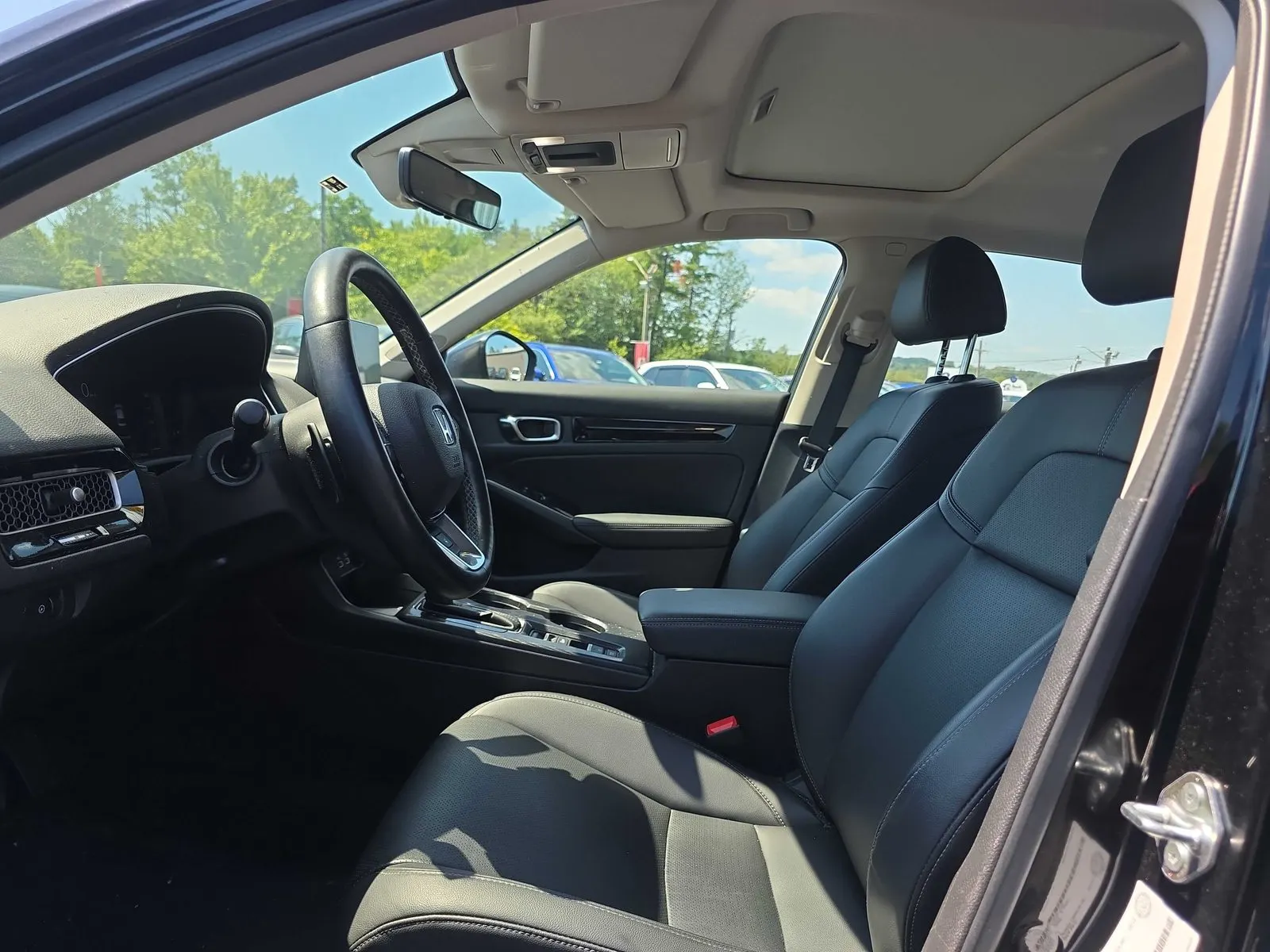 Interior driver side