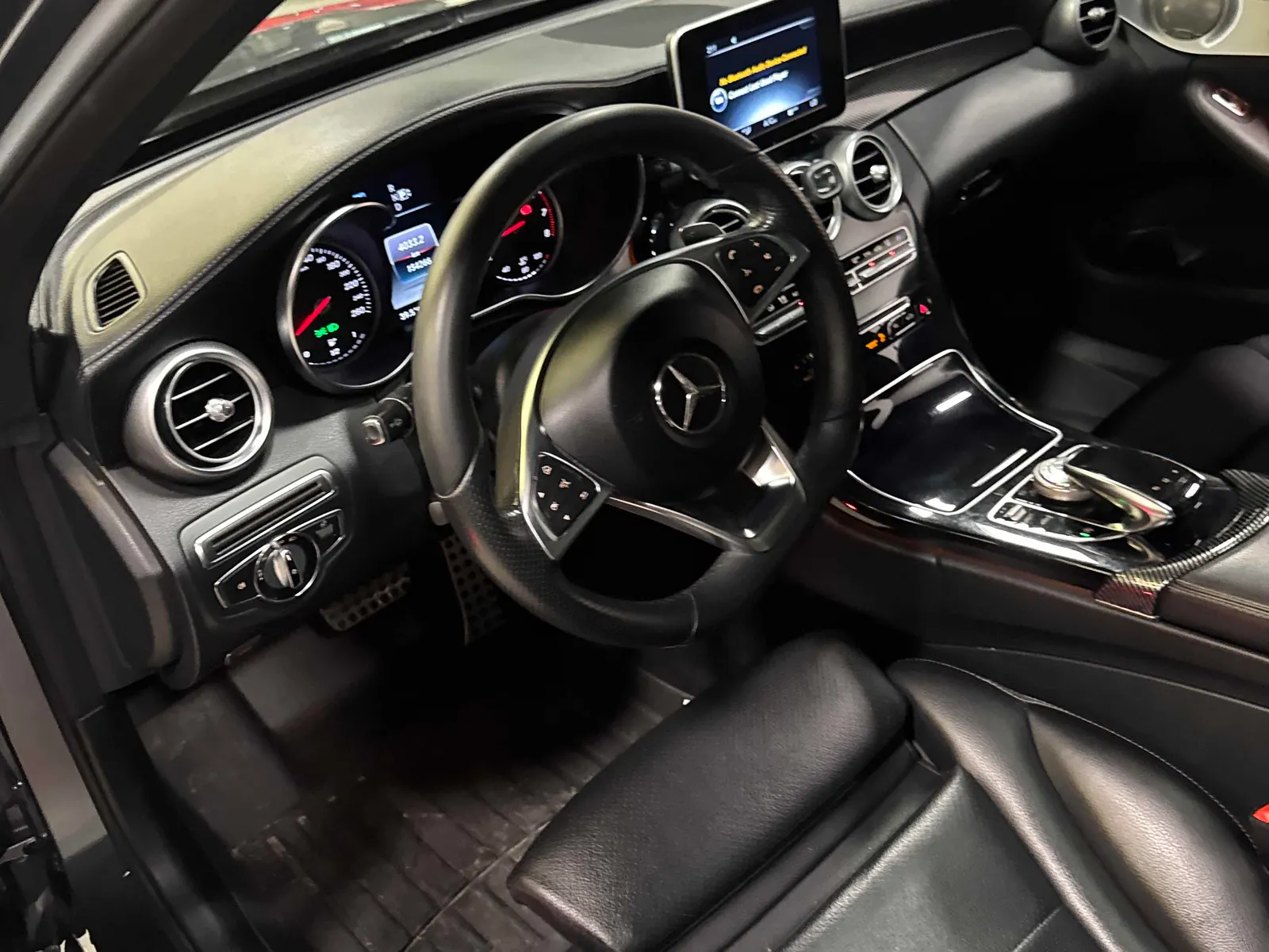 Interior driver side