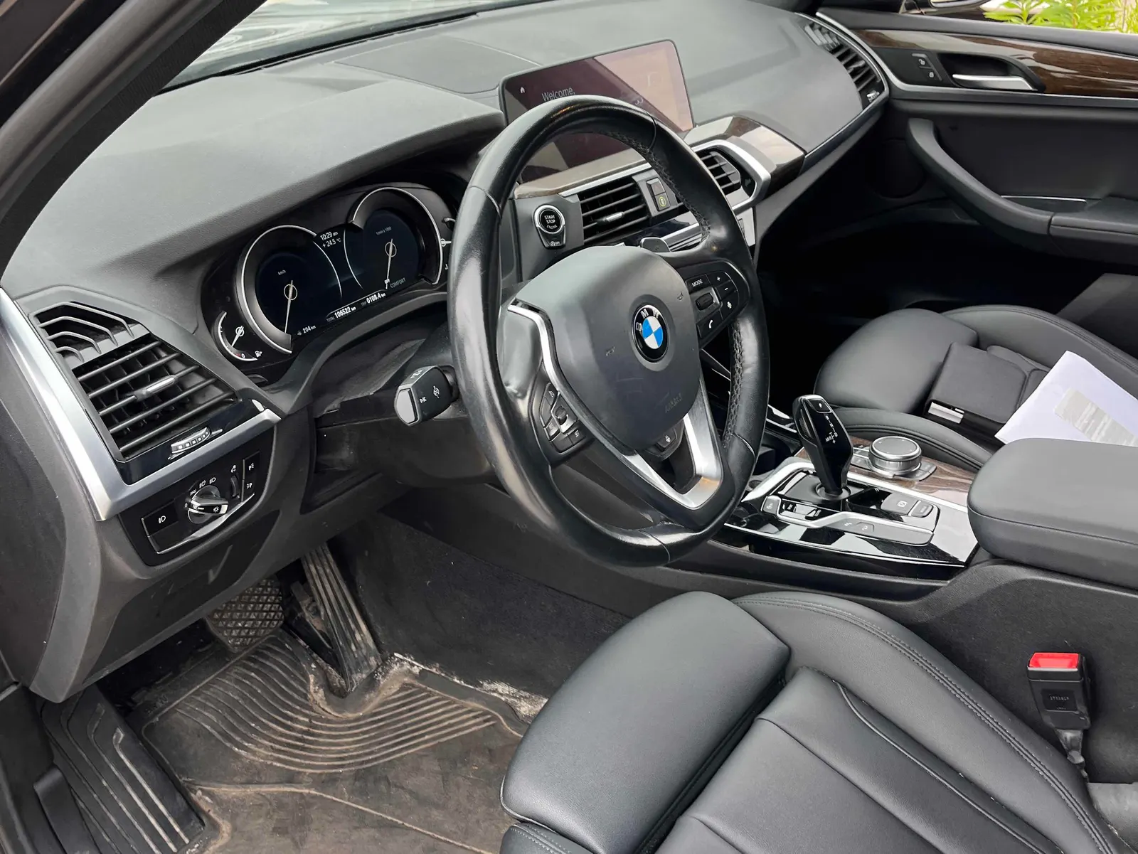 Interior driver side