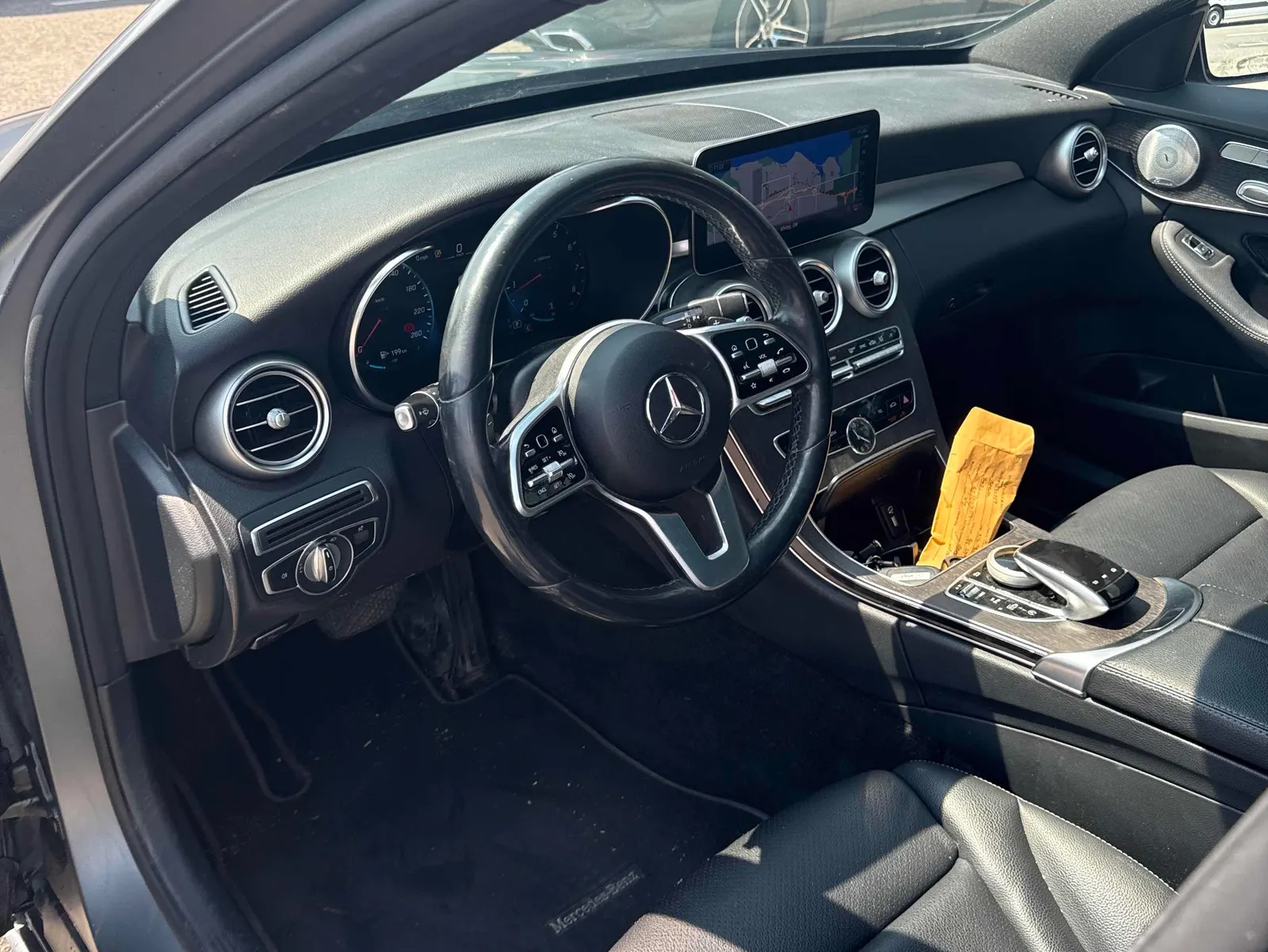 Interior driver side