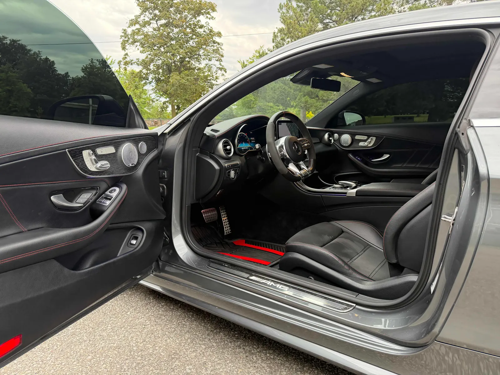 Interior driver side