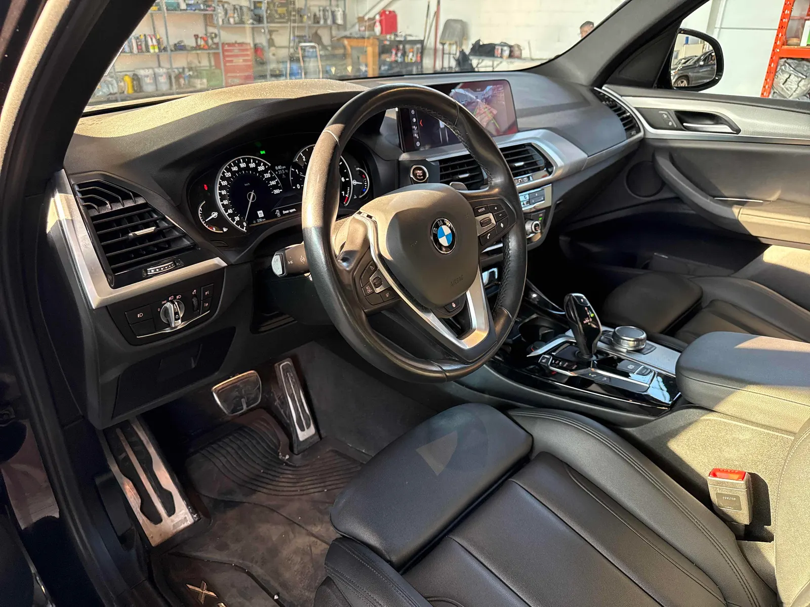 Interior driver side