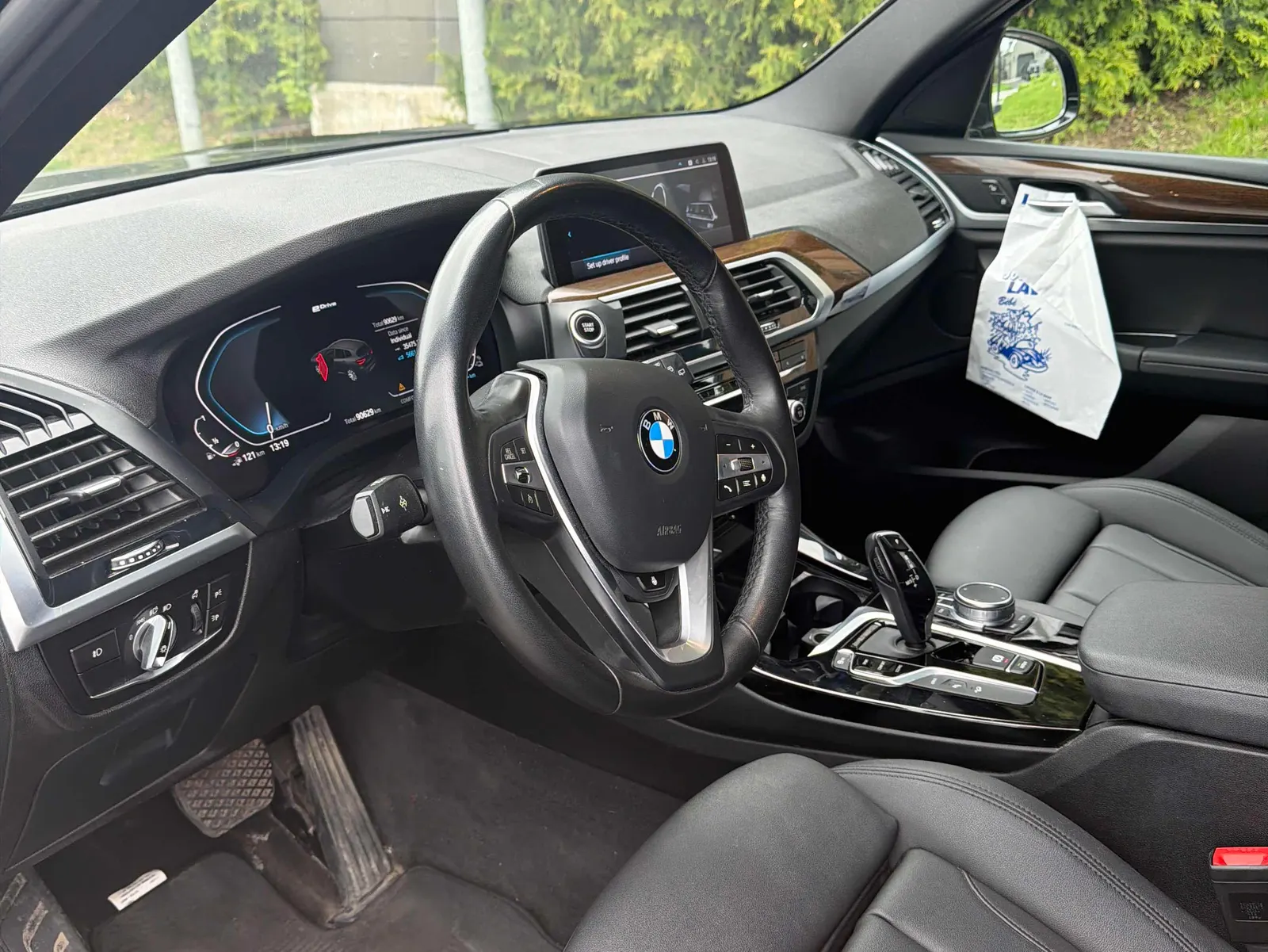 Interior driver side