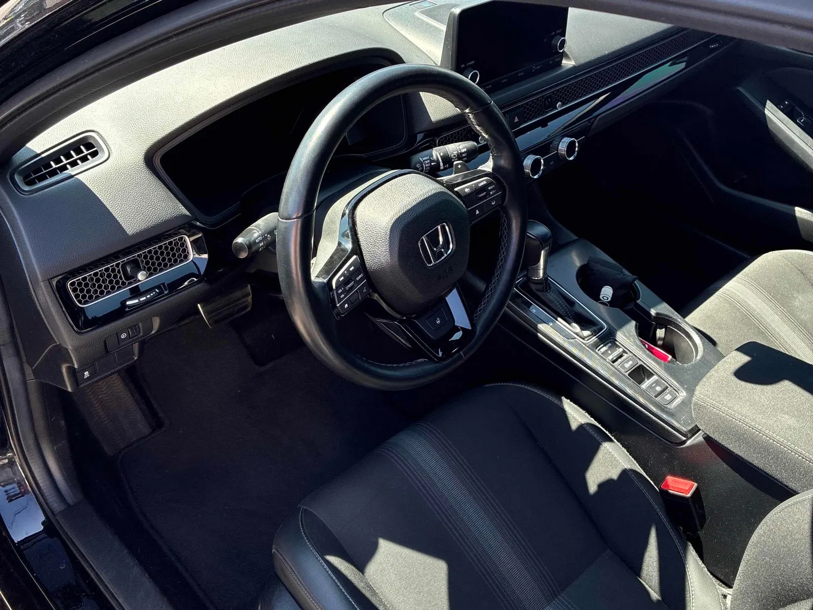 Interior driver side