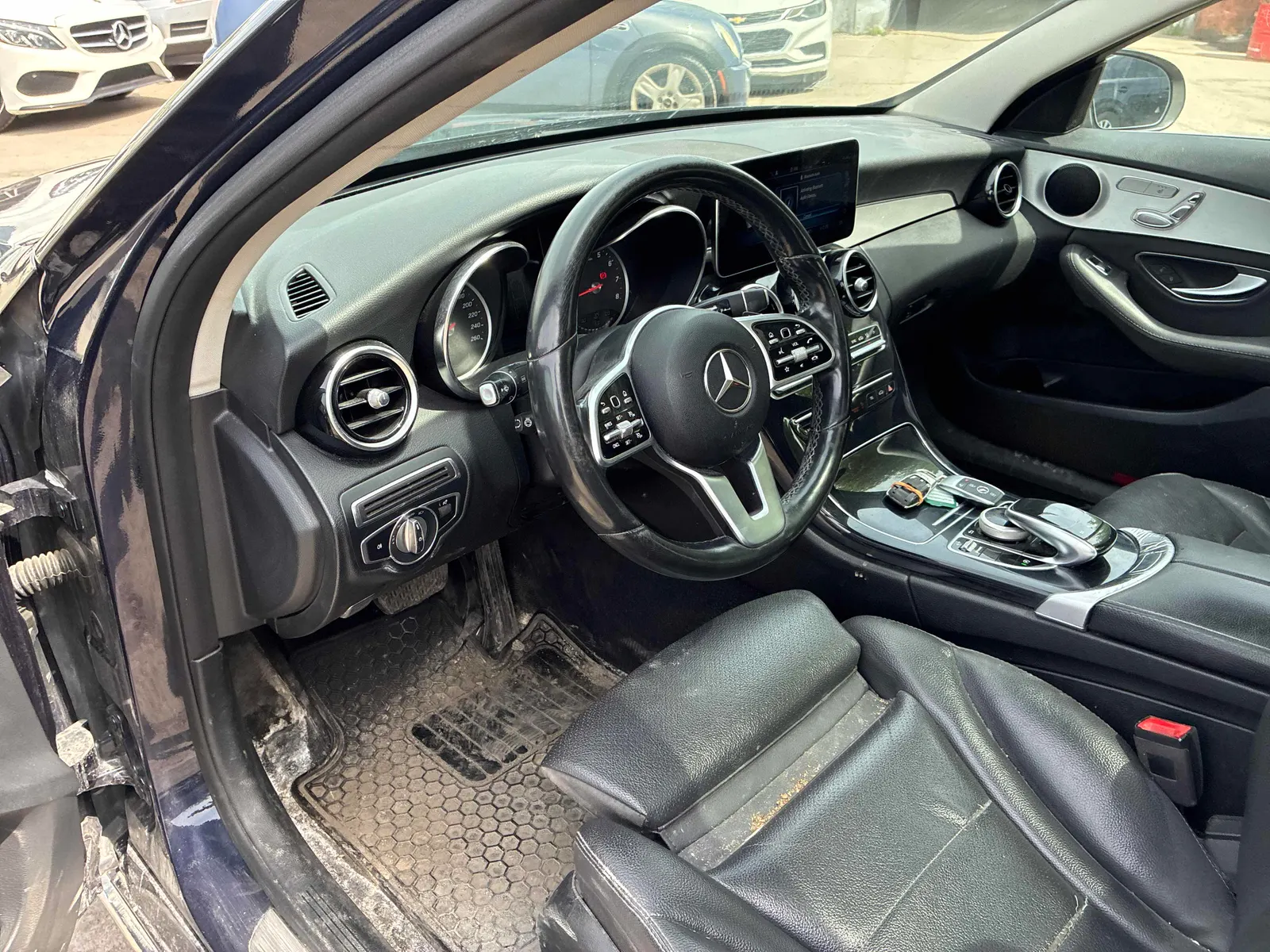 Interior driver side