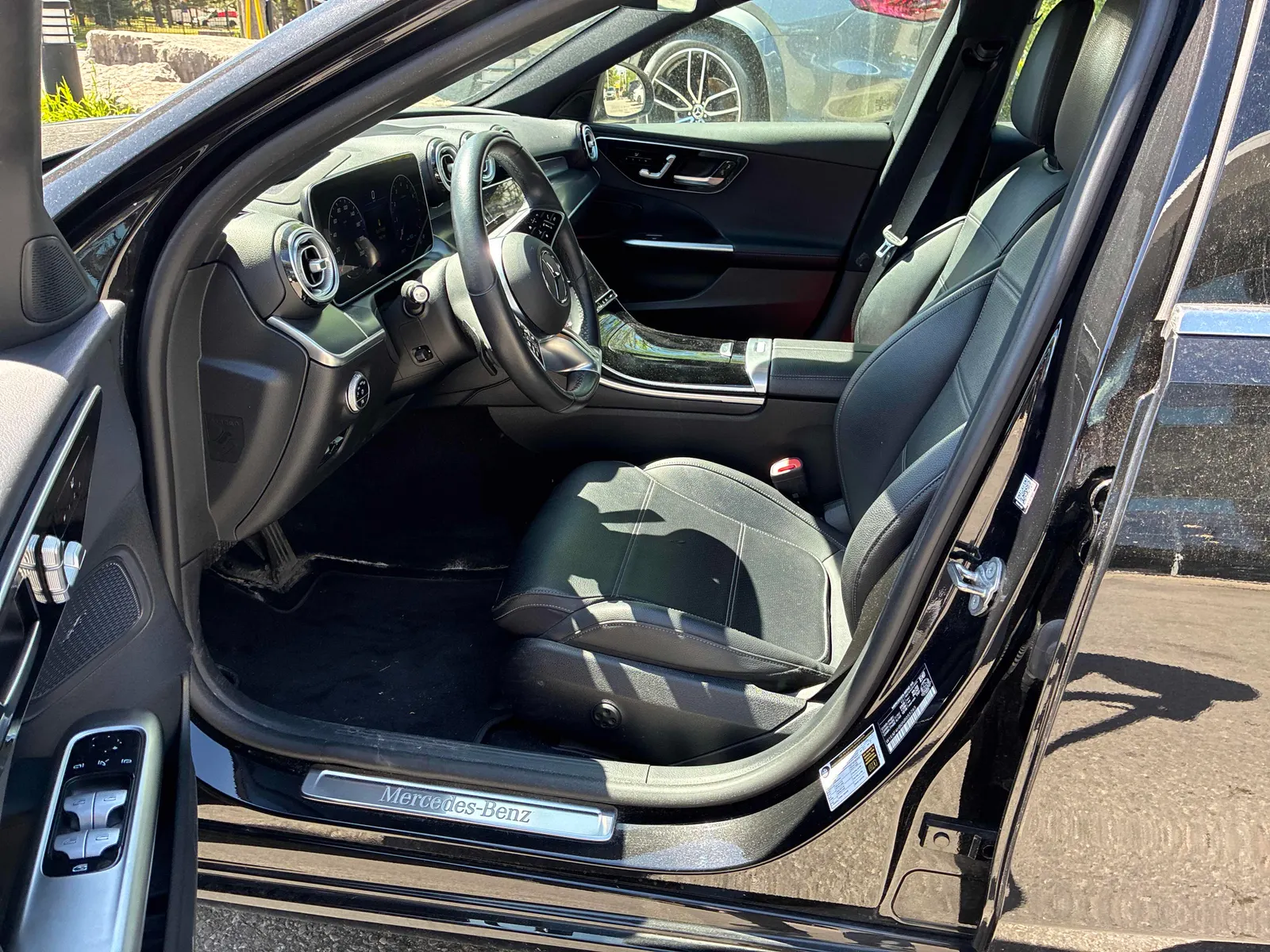 Interior driver side