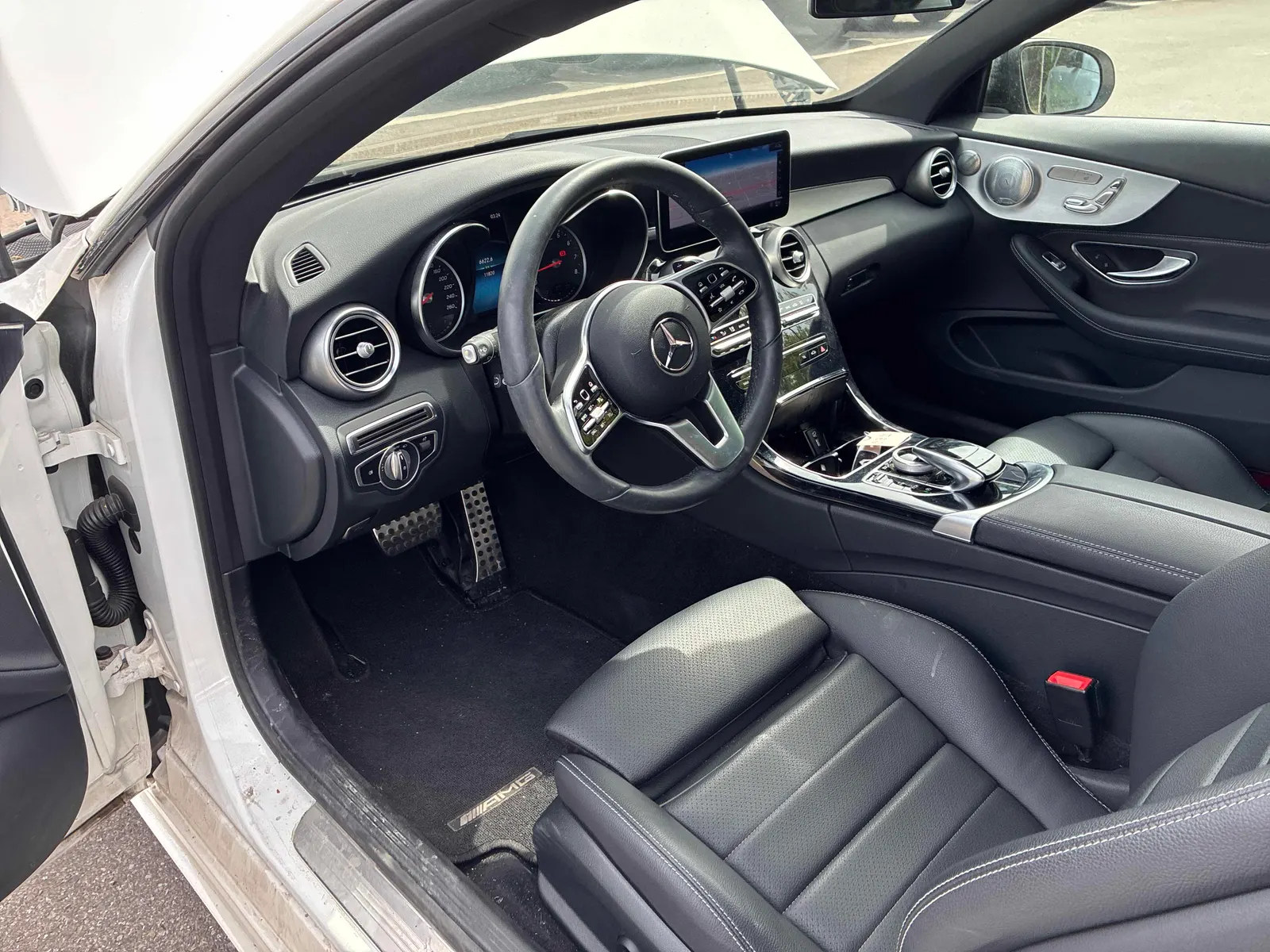 Interior driver side