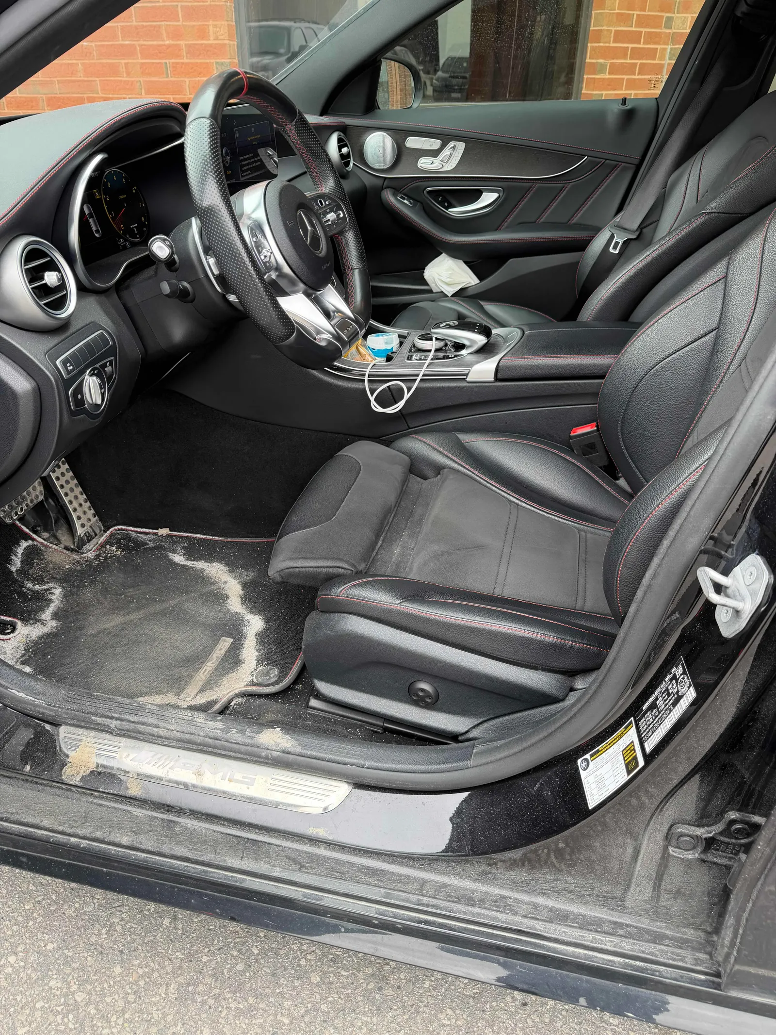 Interior driver side