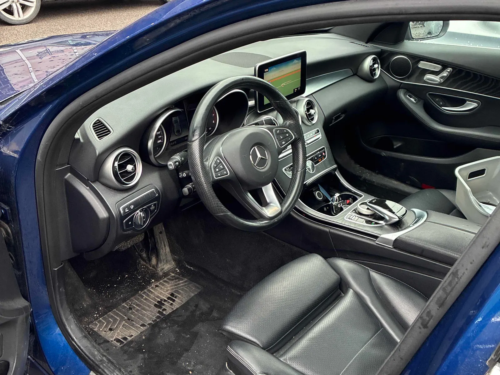 Interior driver side
