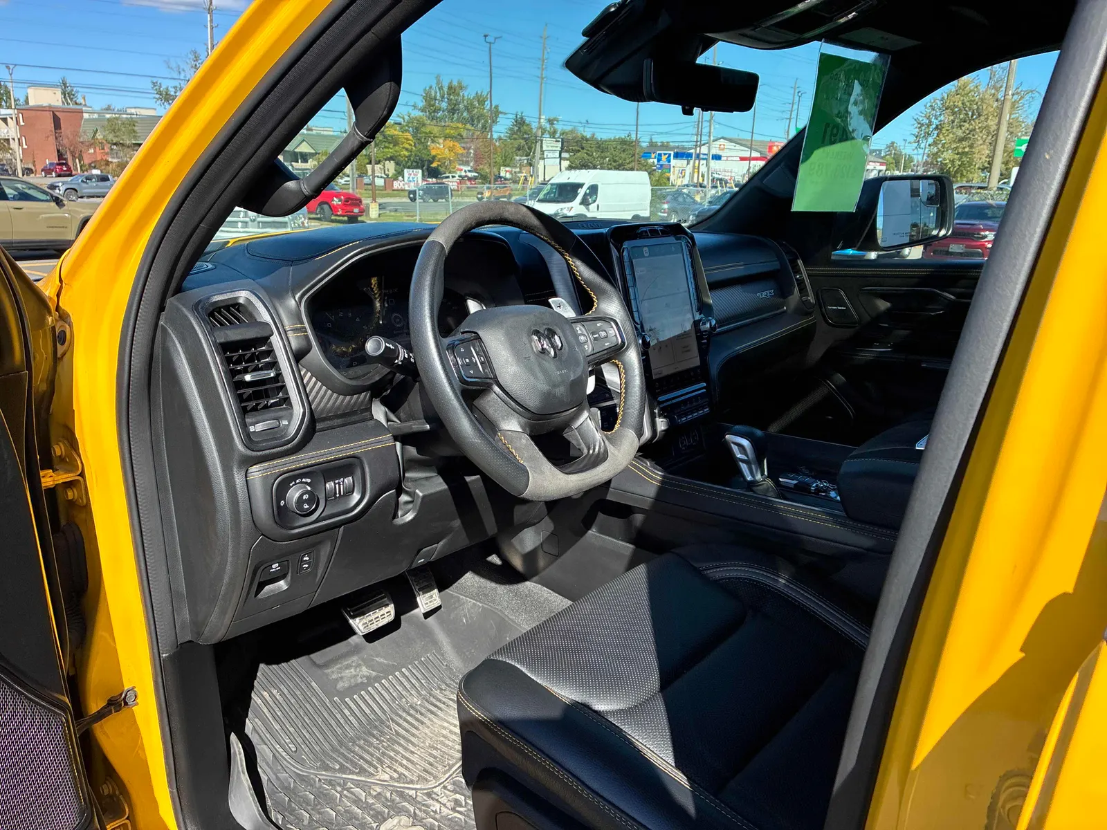 Interior driver side