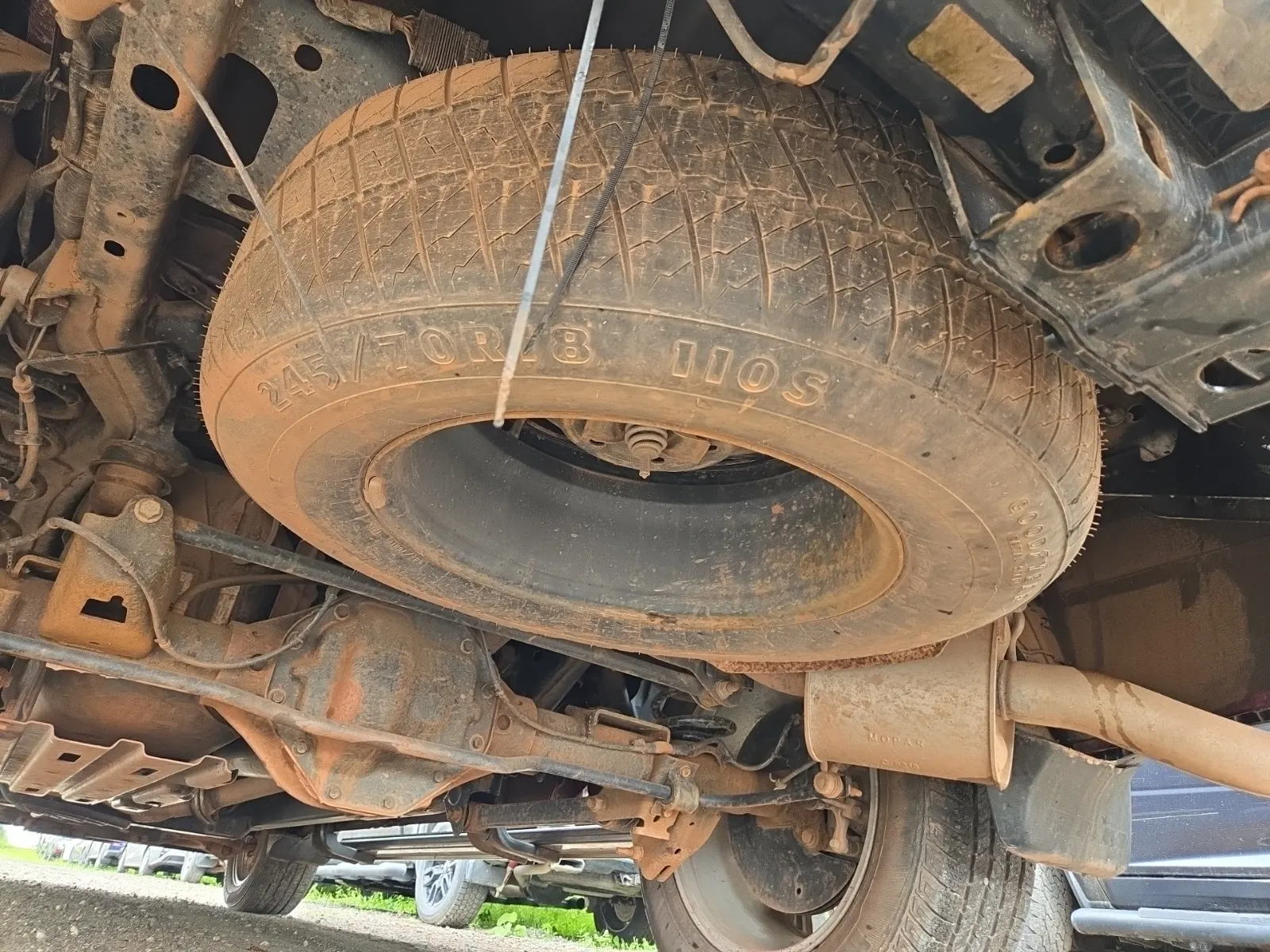 Spare Tire & Wheel Photo