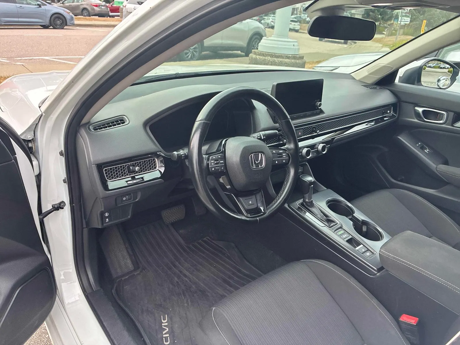 Interior driver side