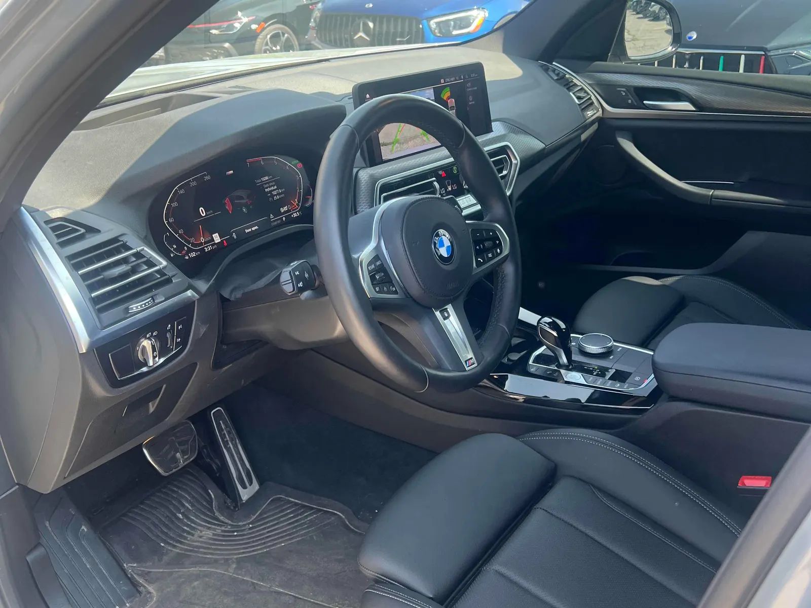 Interior driver side
