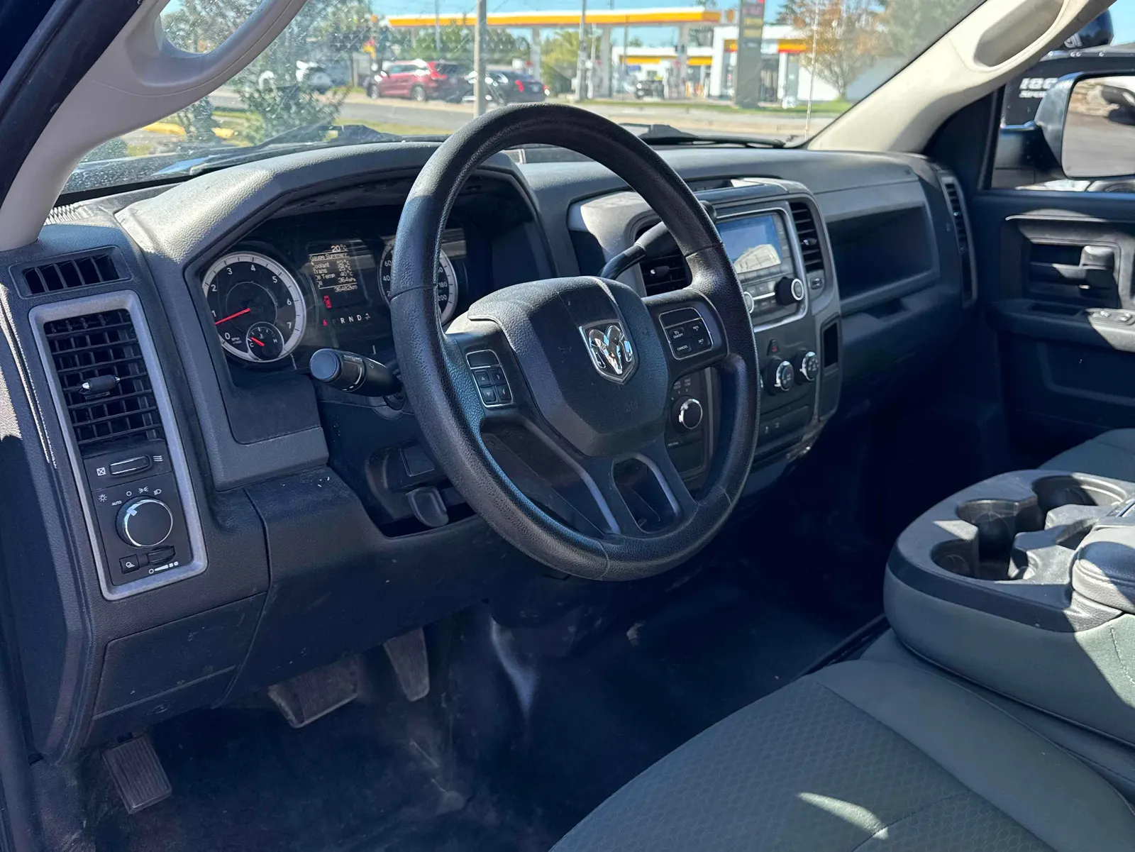 Interior driver side