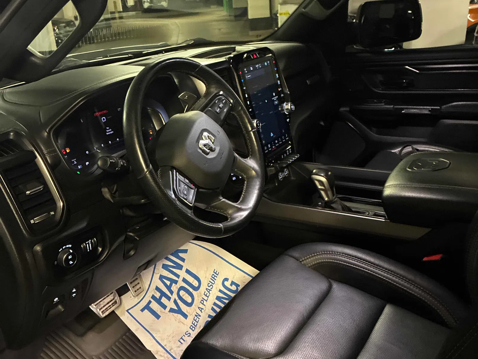 Interior driver side