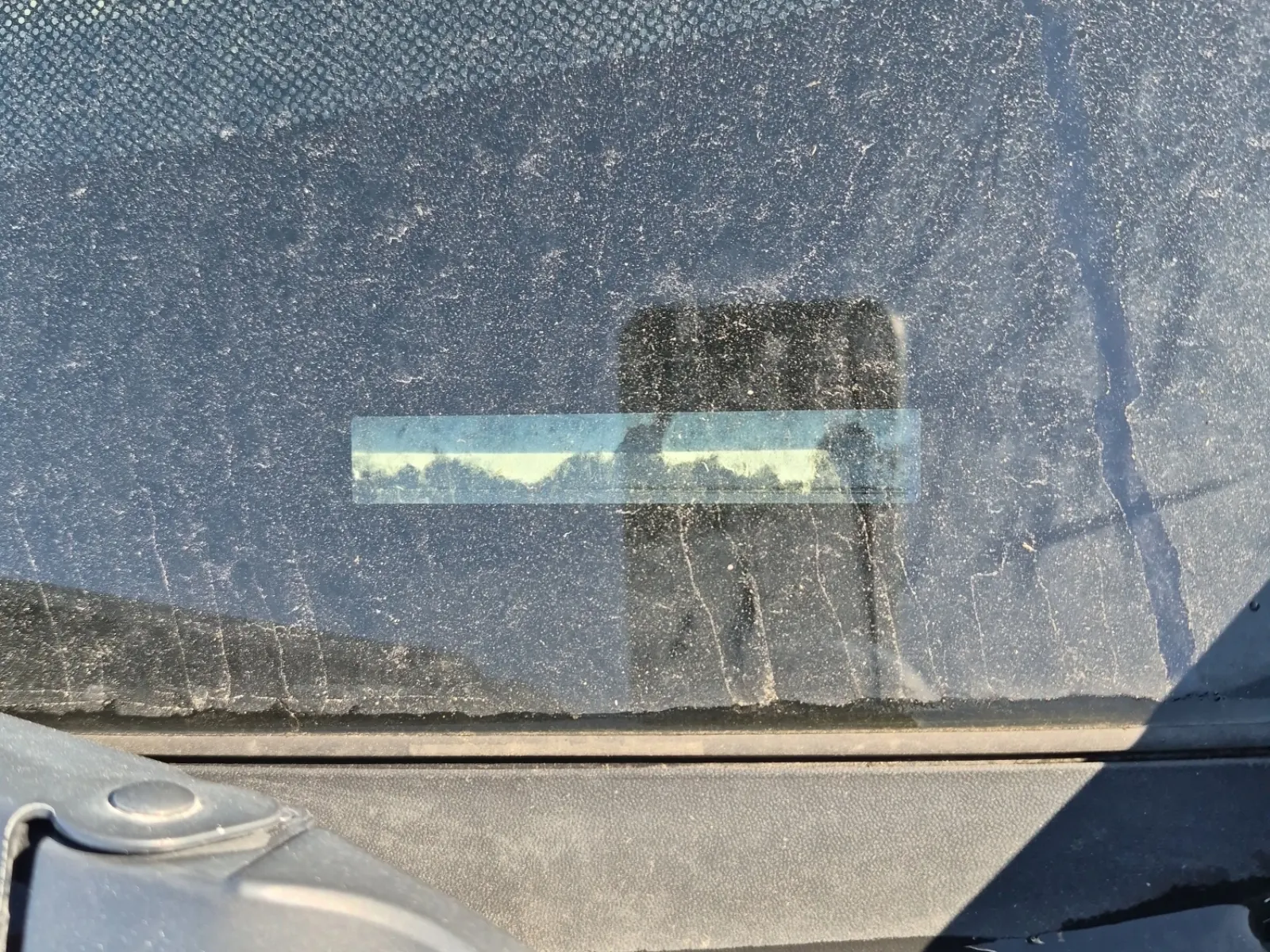 Dash VIN Plate Photo