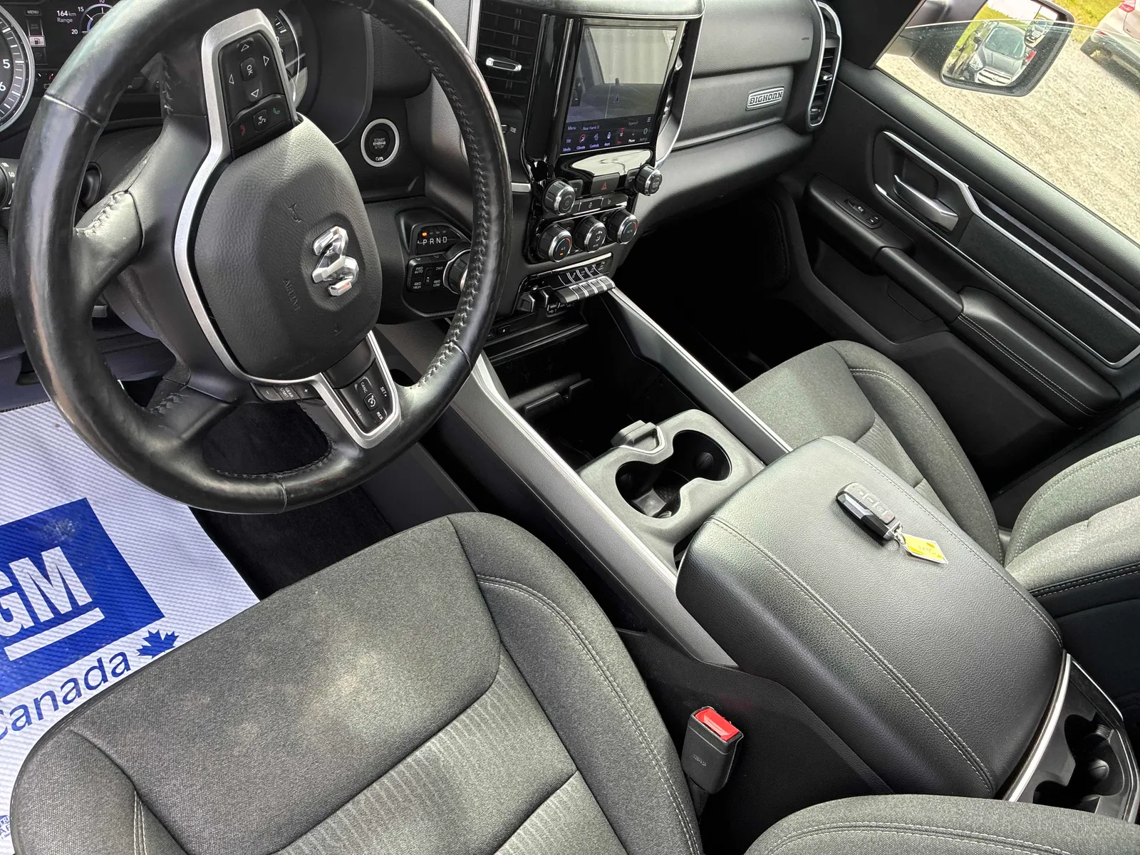 Interior driver side