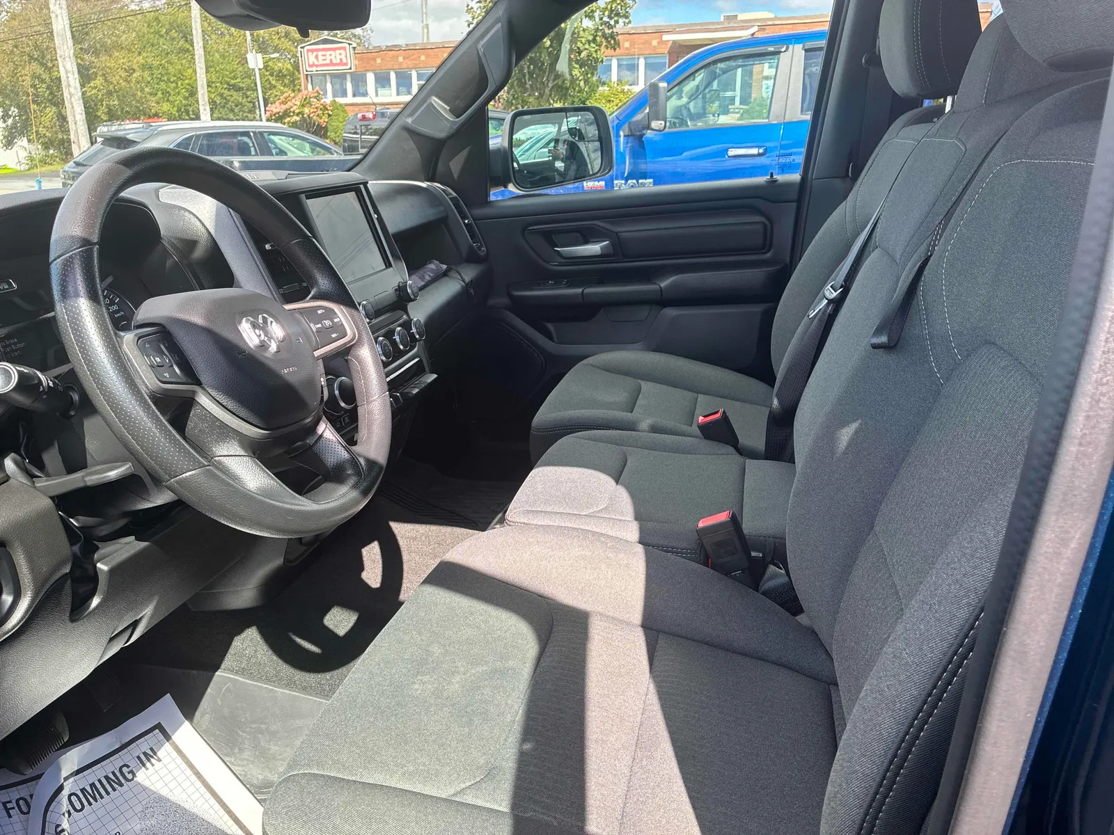 Interior driver side