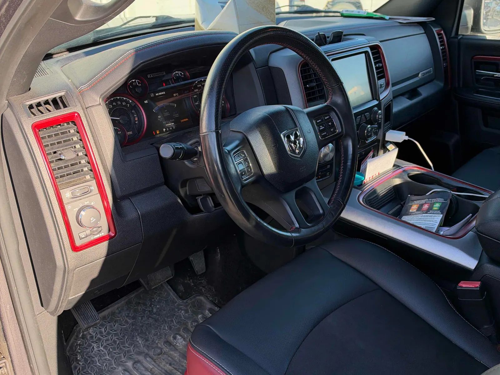 Interior driver side