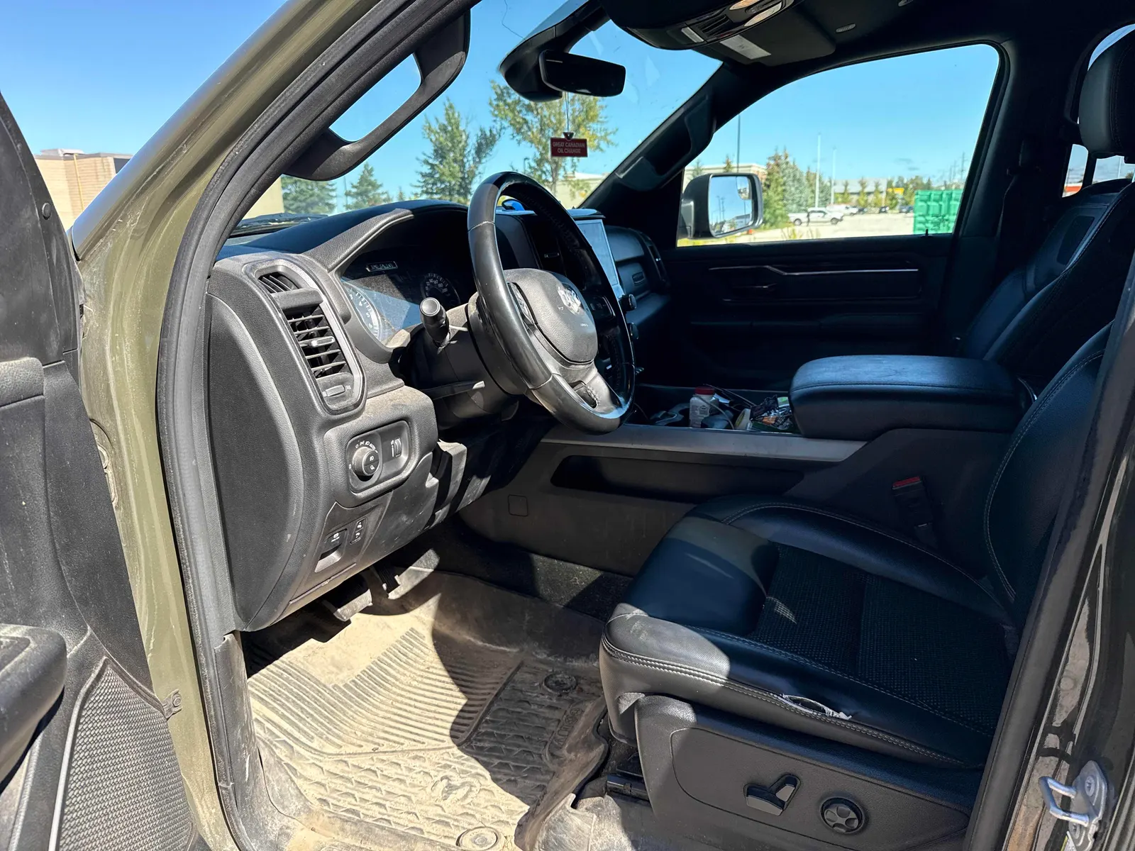 Interior driver side