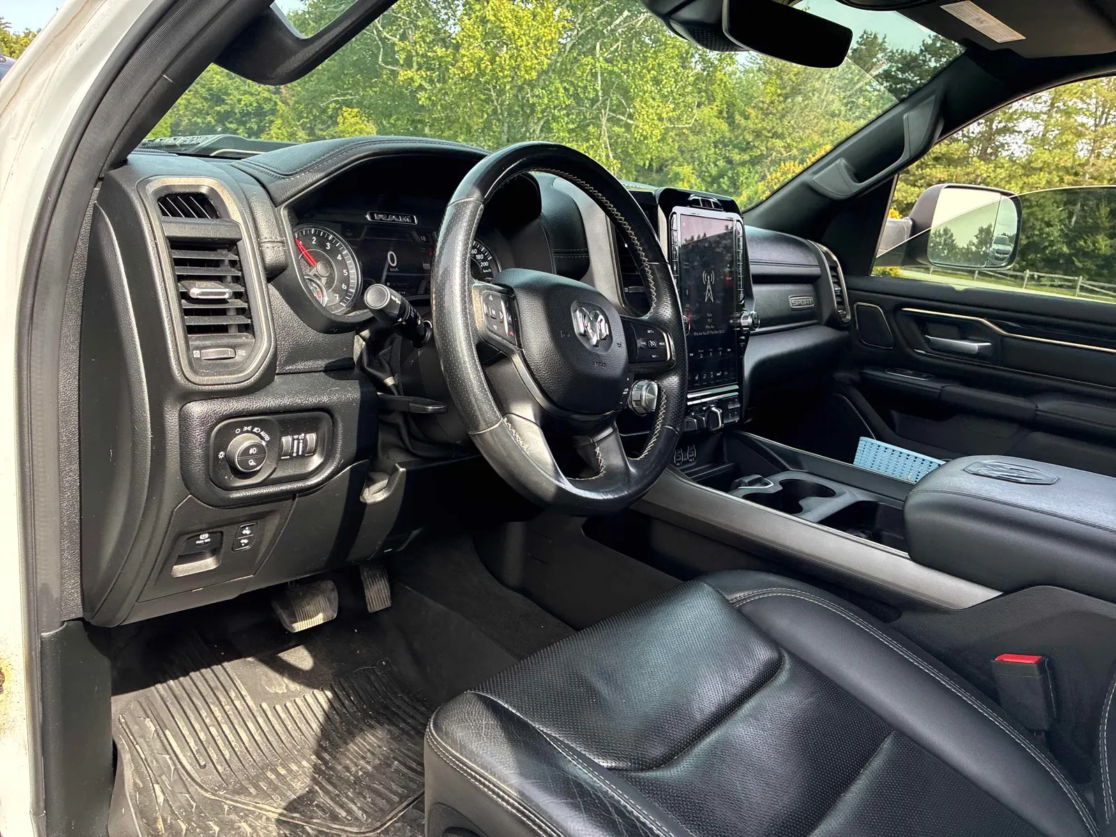 Interior driver side