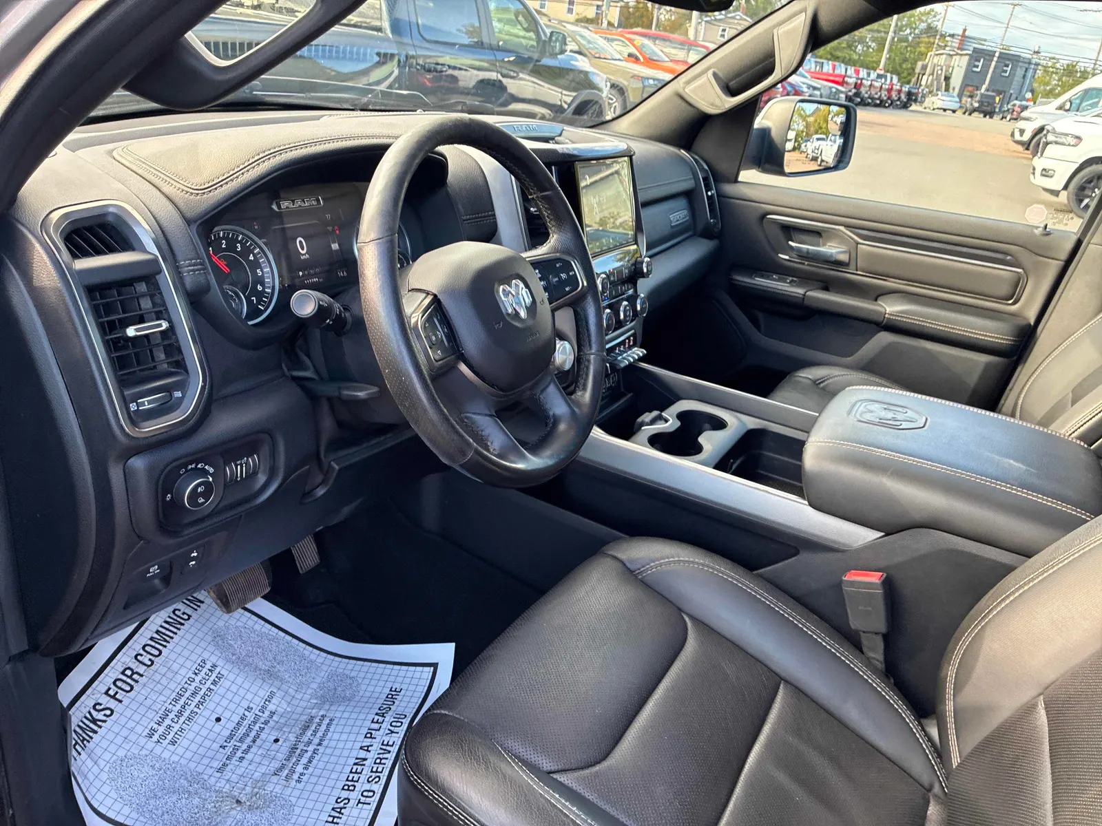 Interior driver side