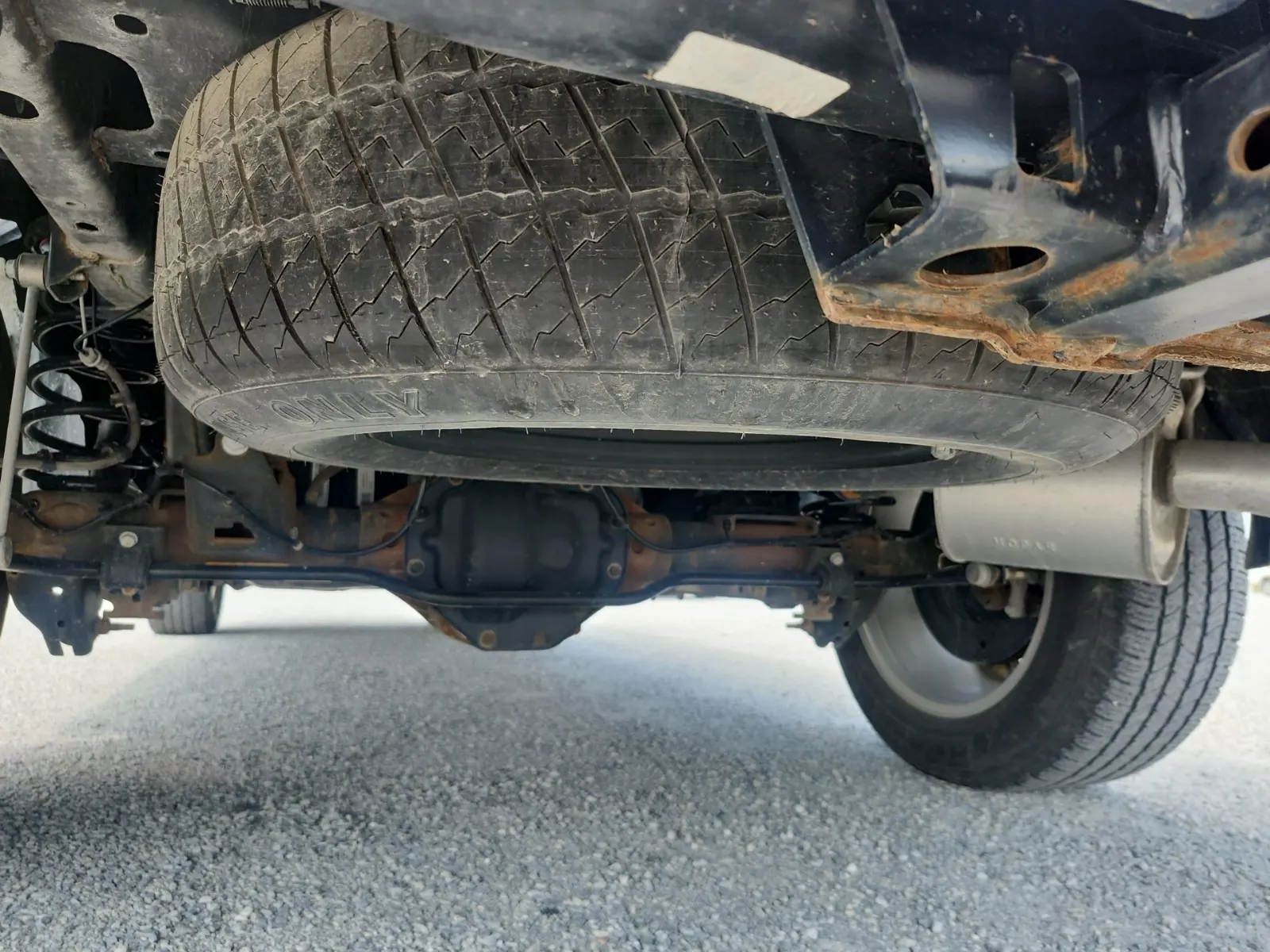Spare Tire & Wheel Photo