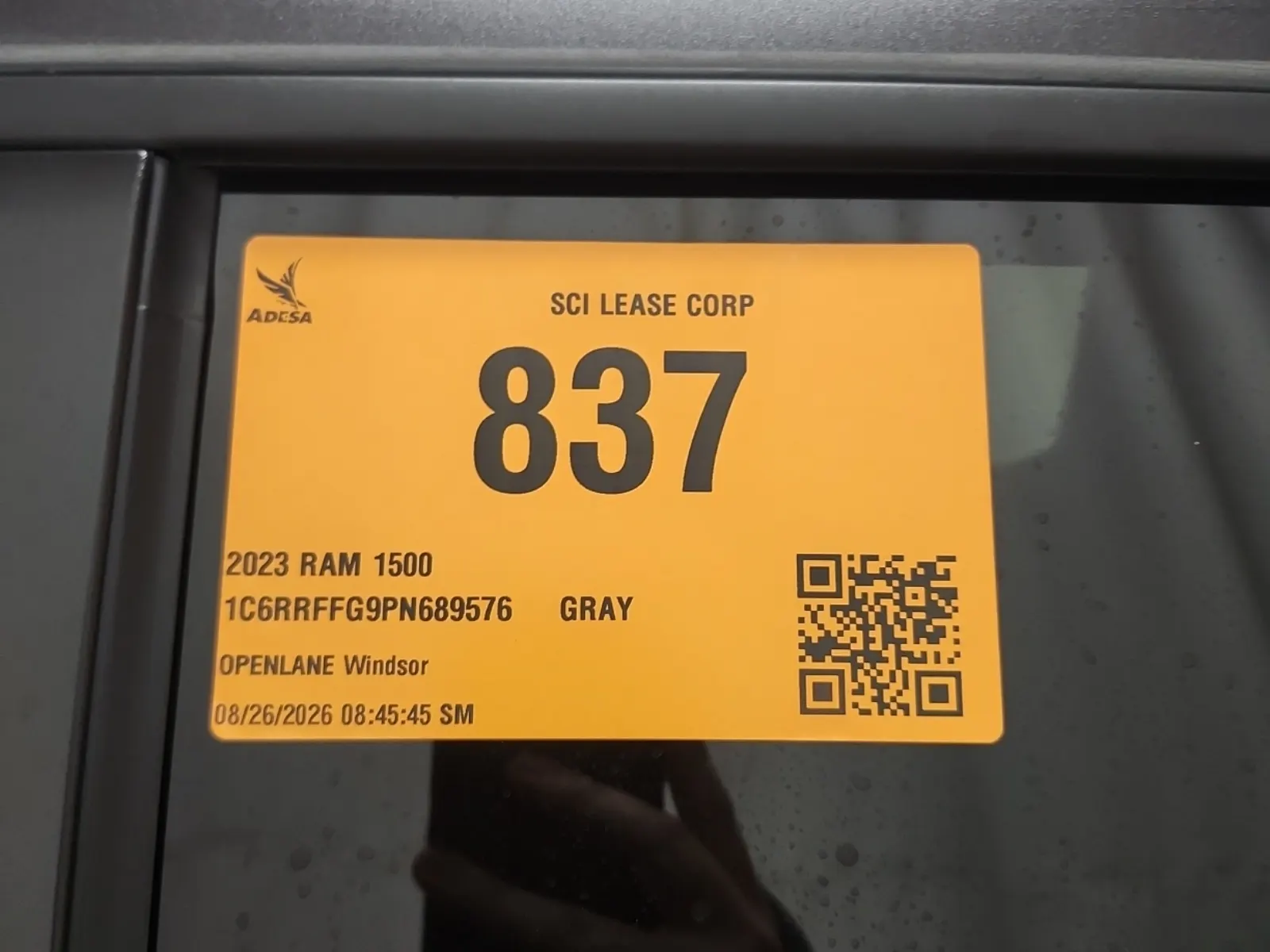 Inventory Label Photo