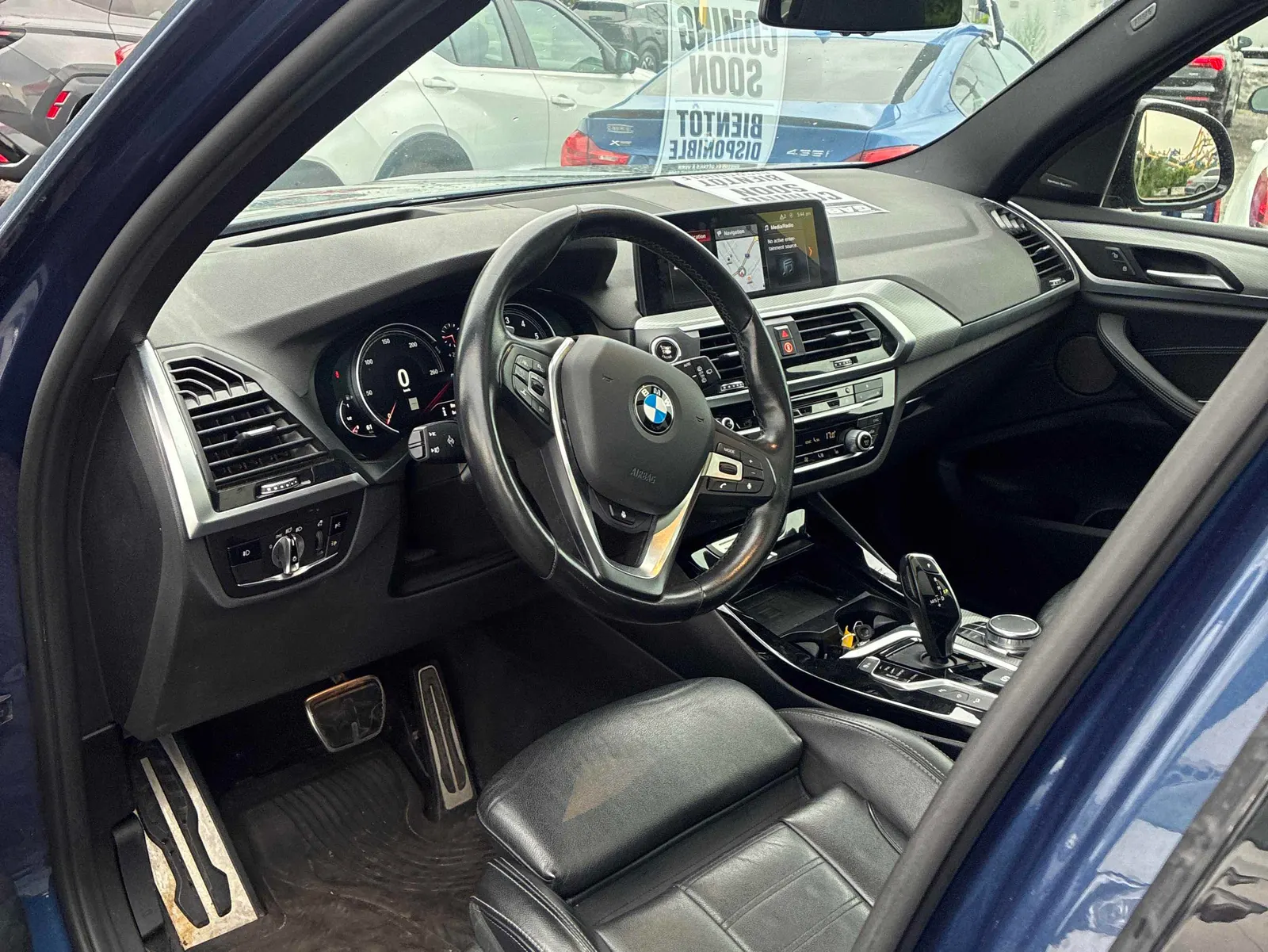 Interior driver side