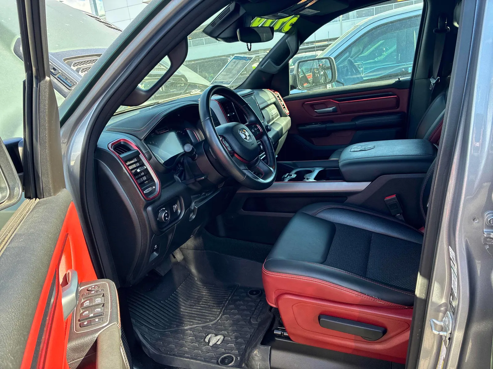 Interior driver side
