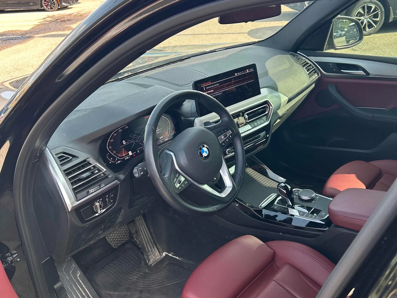 Interior driver side