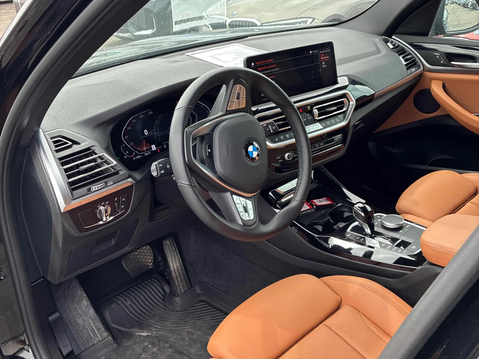 Interior driver side