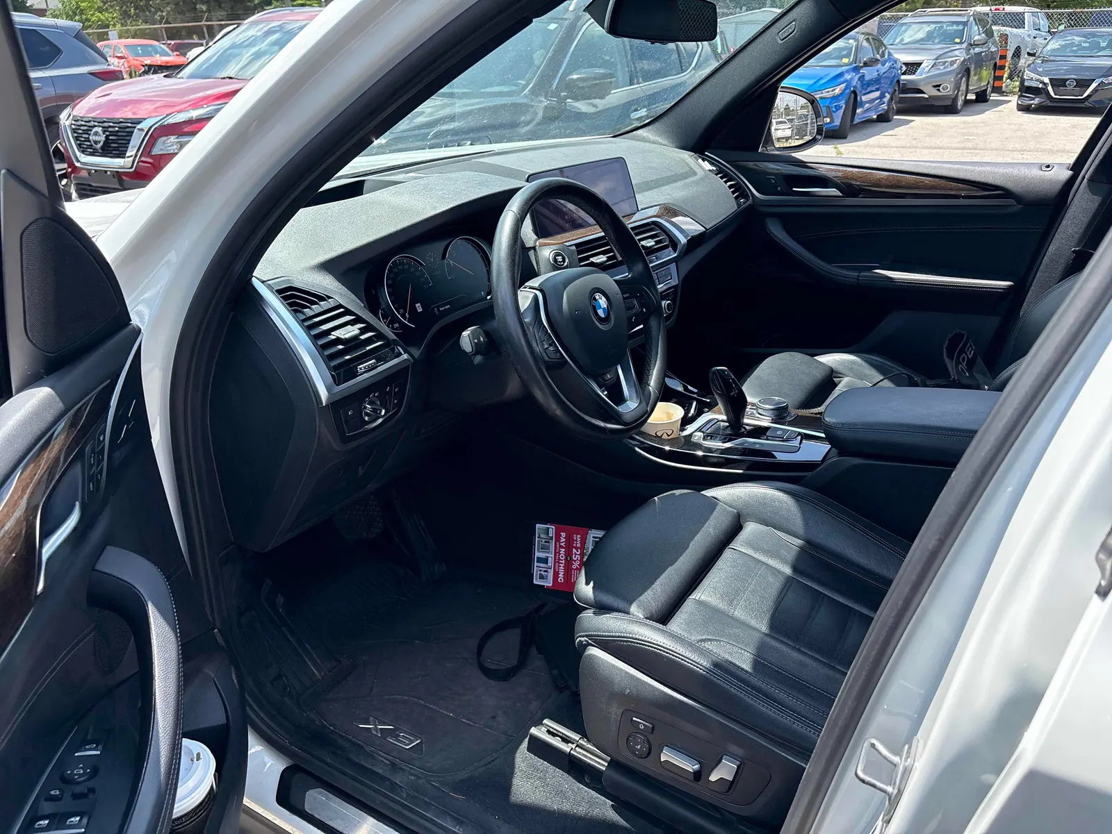 Interior driver side
