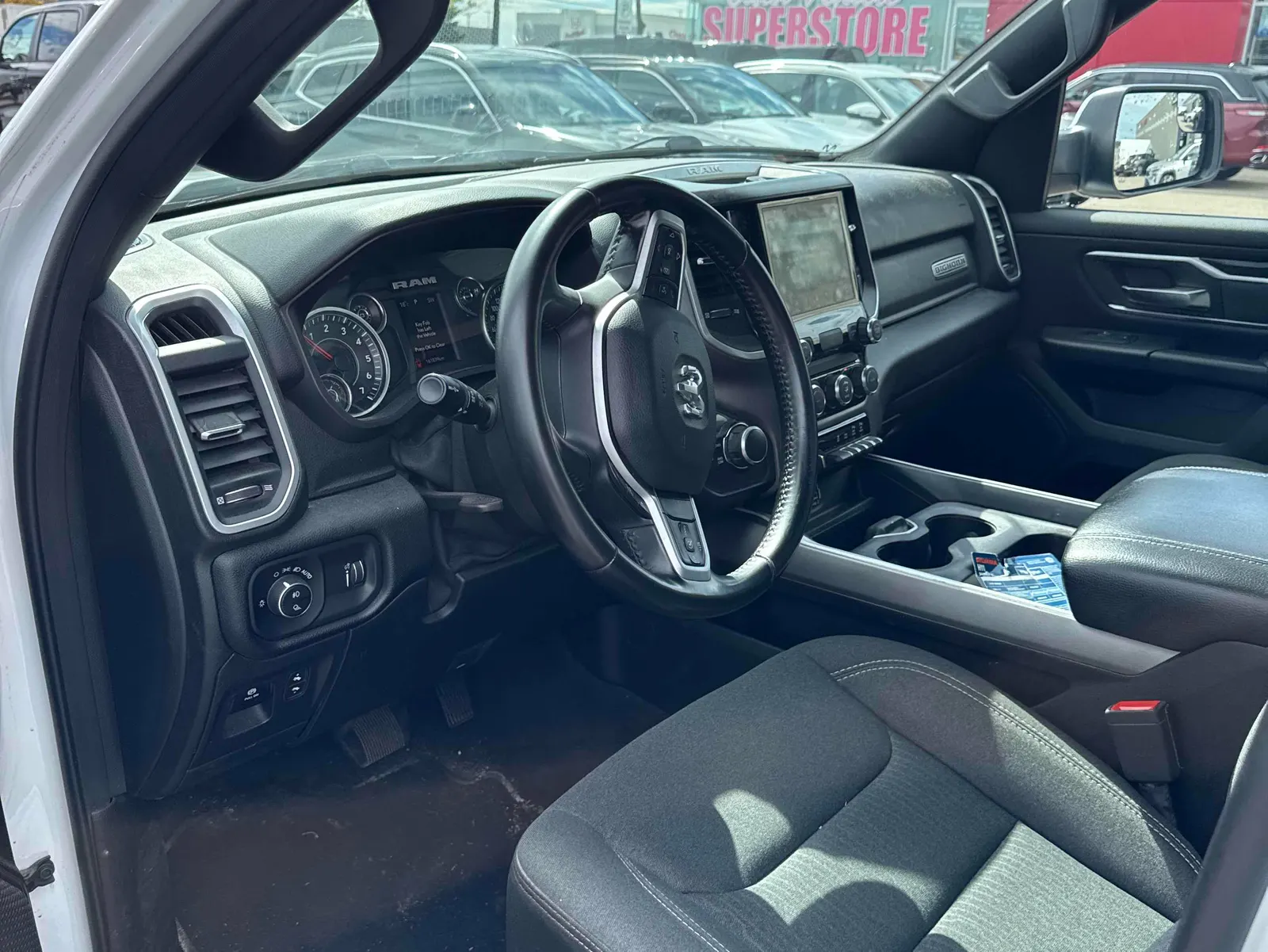 Interior driver side