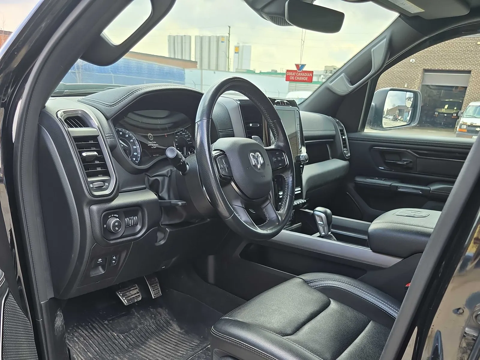 Interior driver side