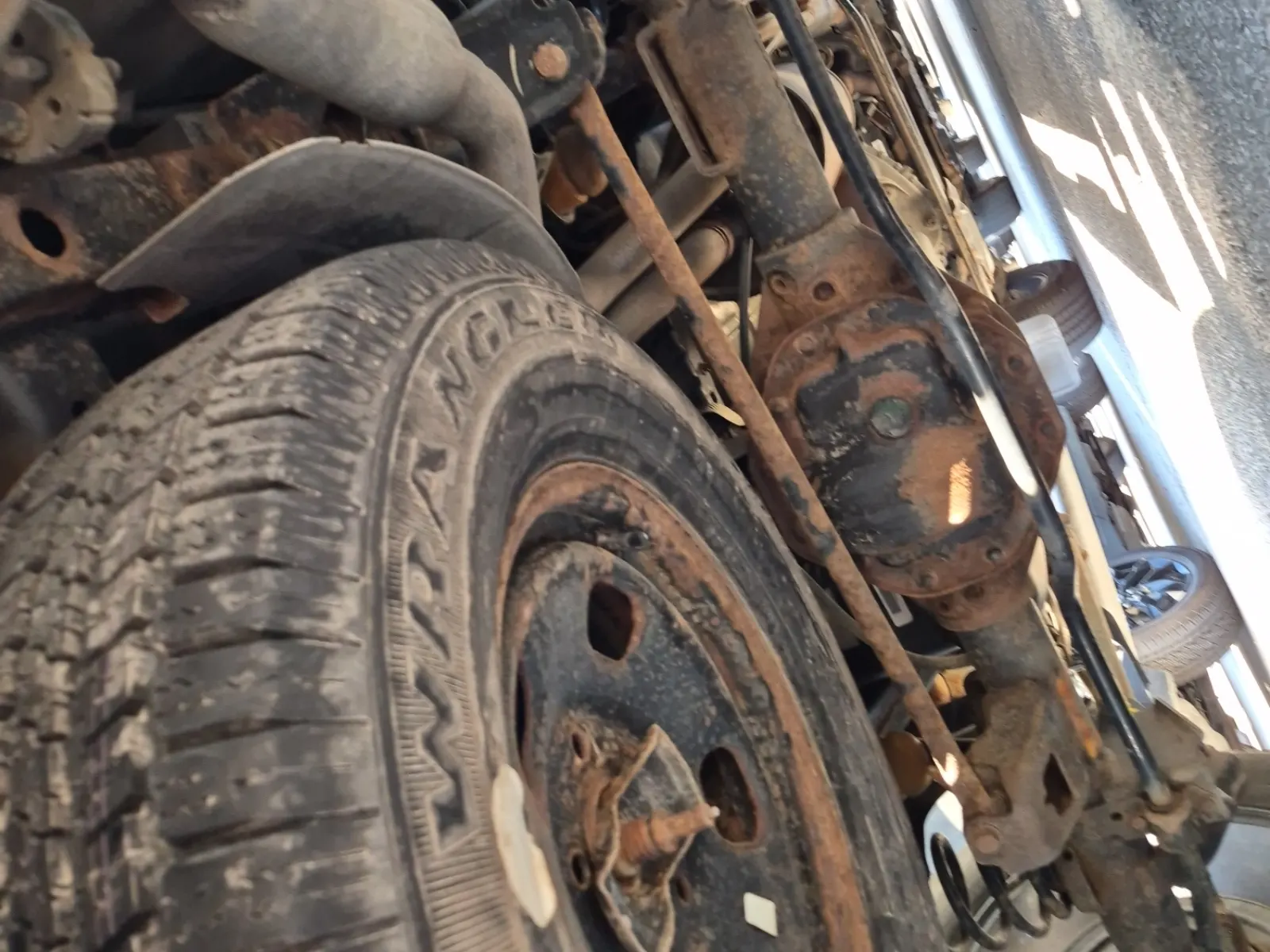 Spare Tire & Wheel Photo
