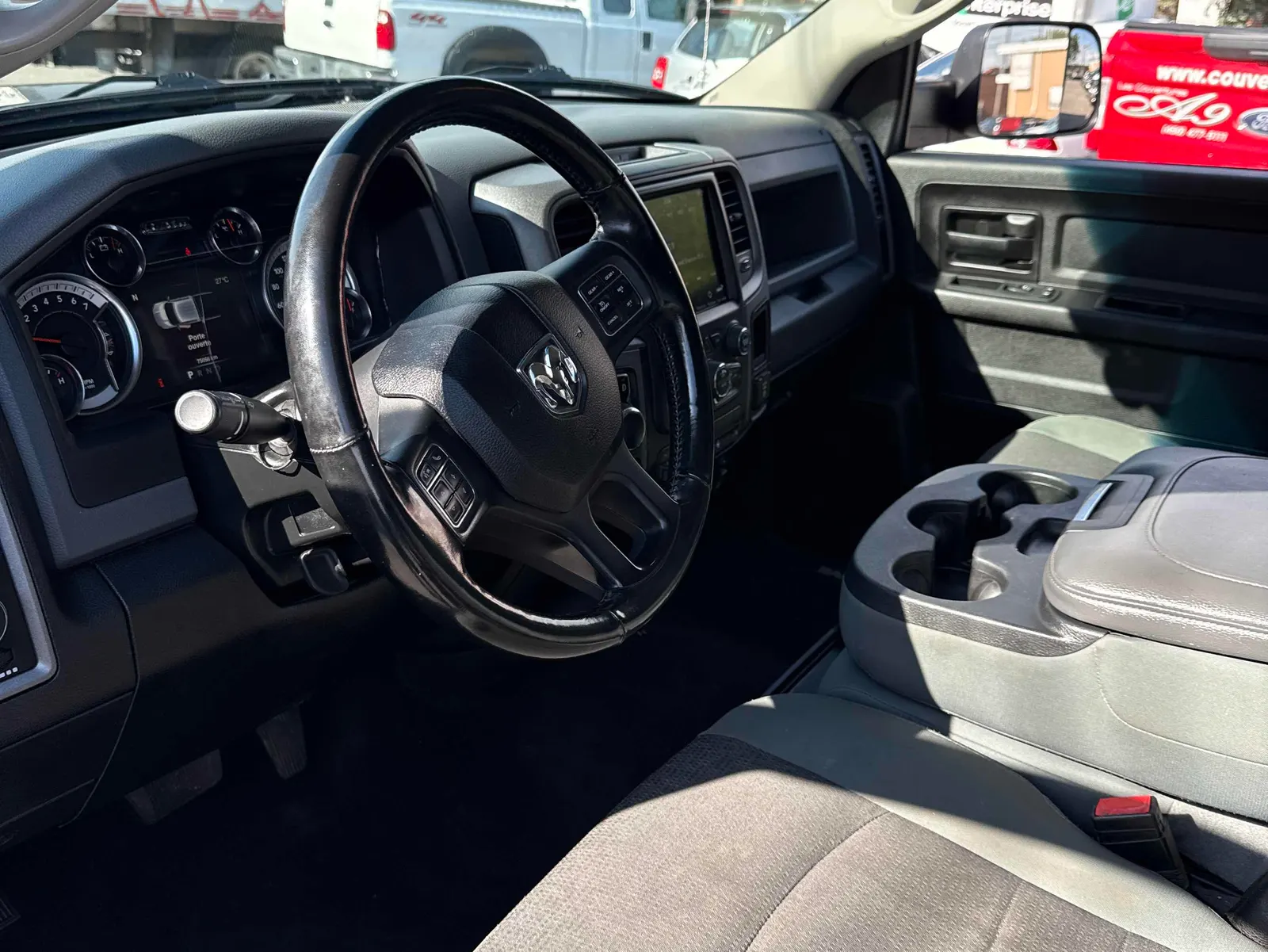 Interior driver side