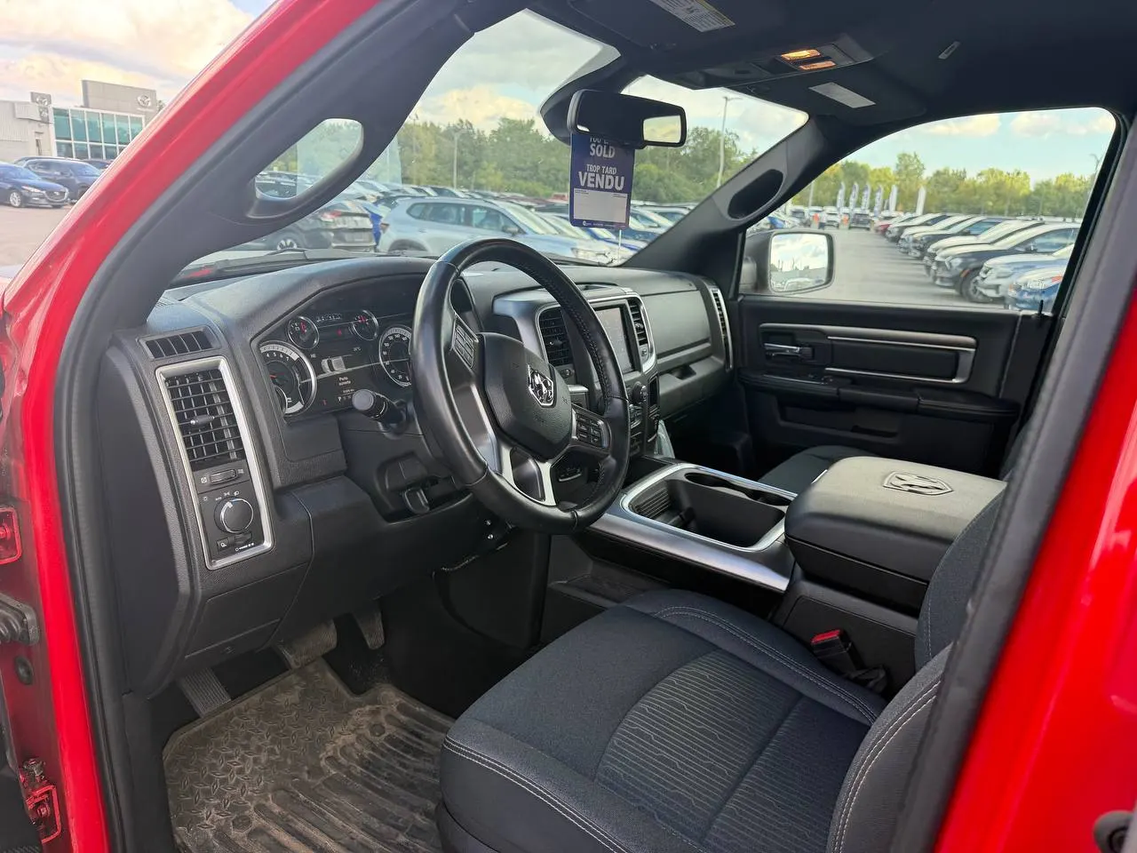 Interior driver side