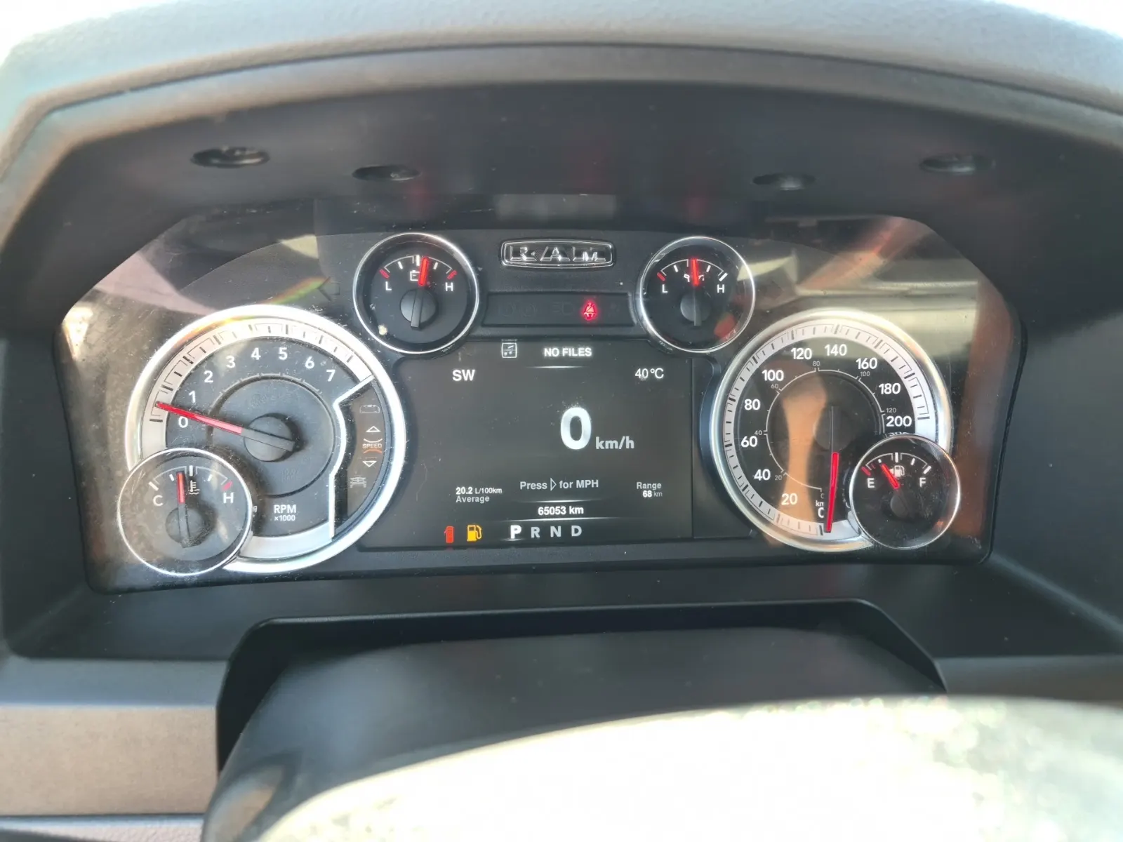 Odometer Photo