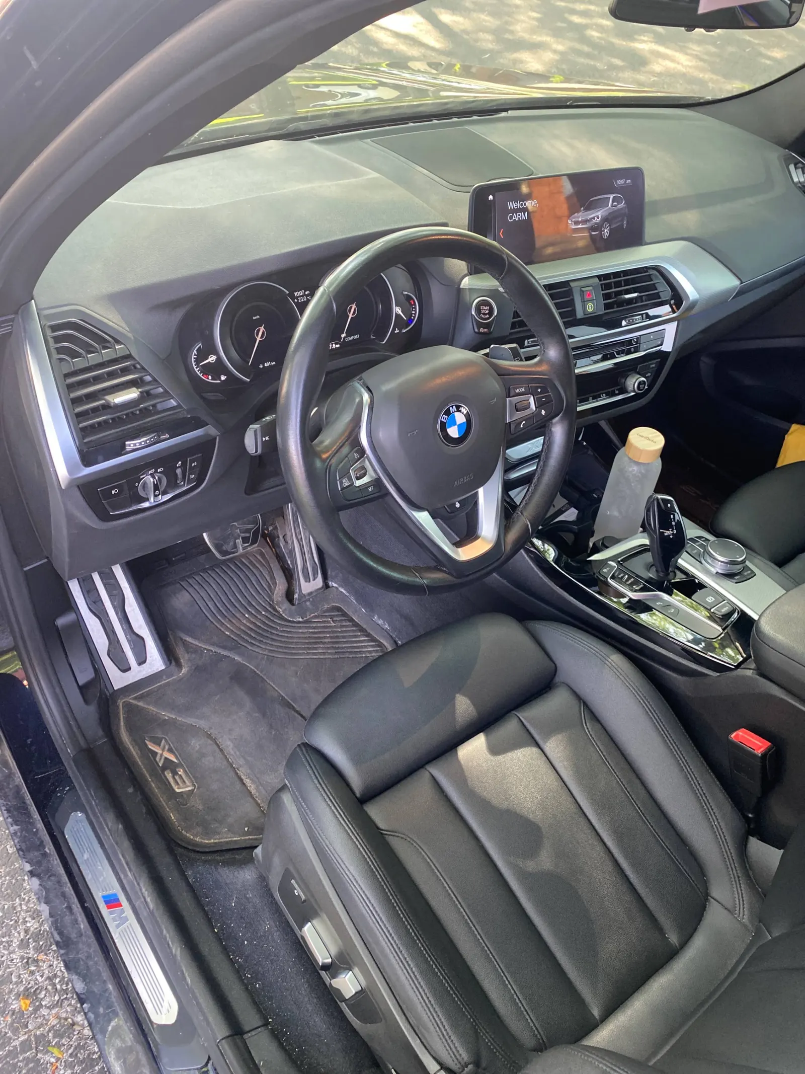 Interior driver side