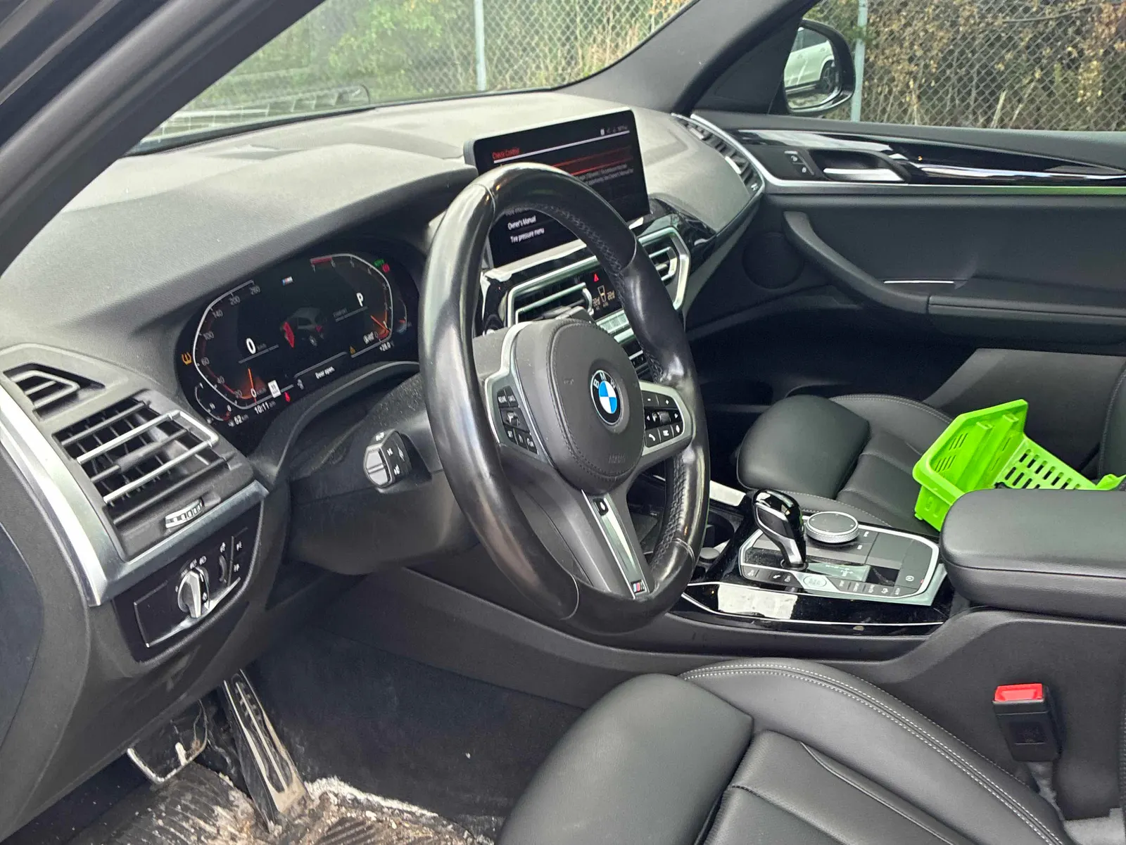Interior driver side