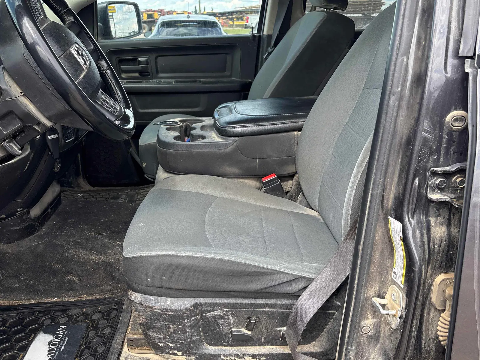 Interior driver side