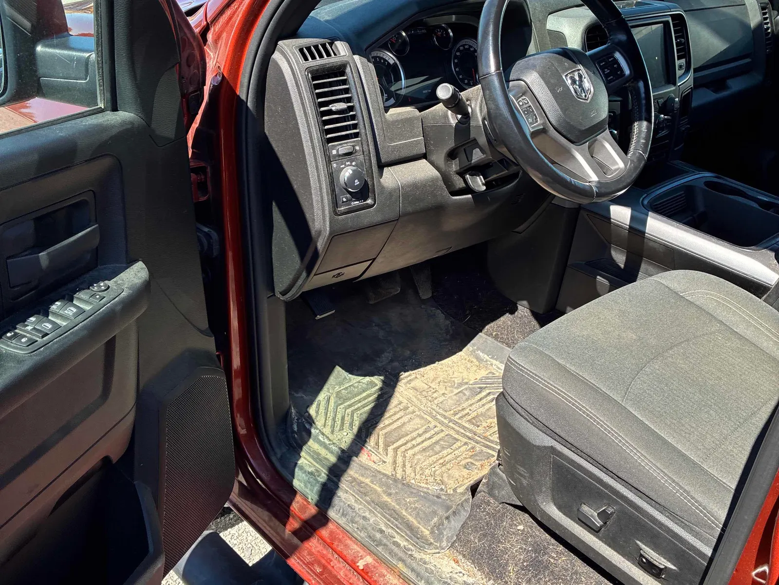 Interior driver side