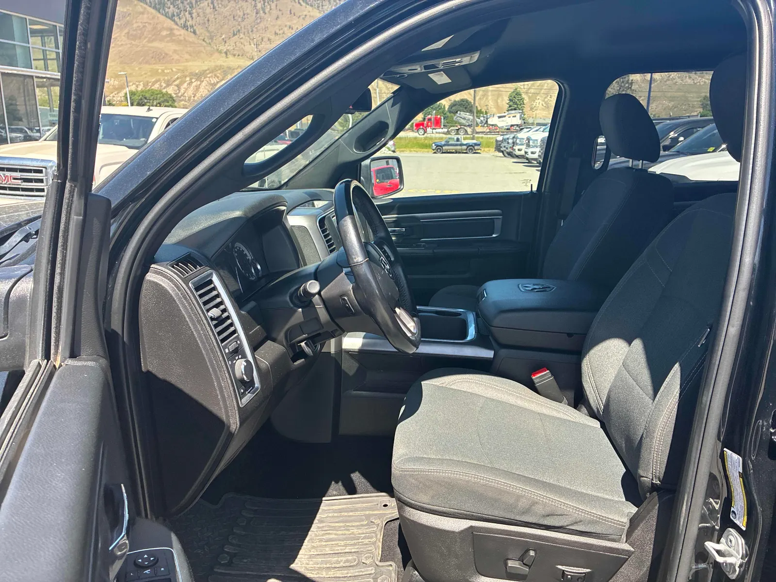 Interior driver side
