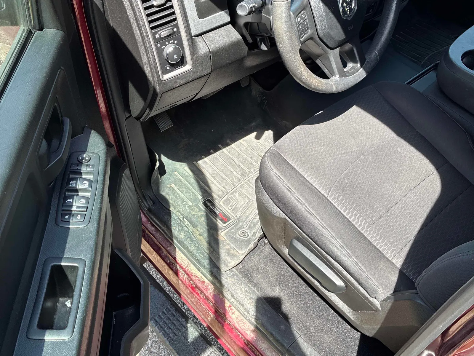 Interior driver side