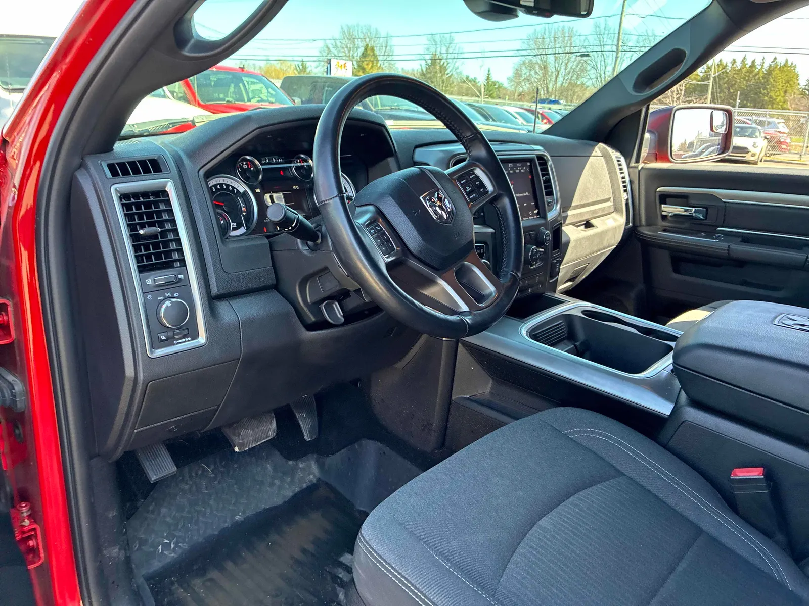 Interior driver side