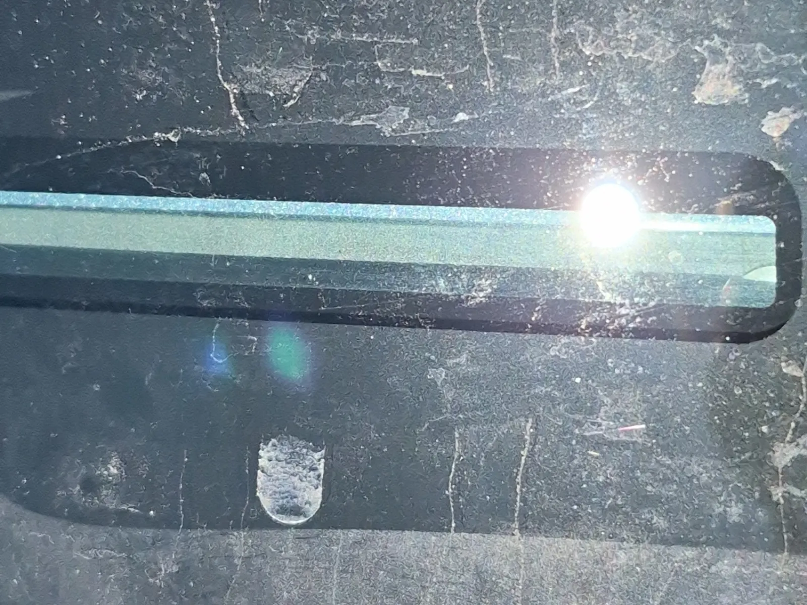 Dash VIN Plate Photo