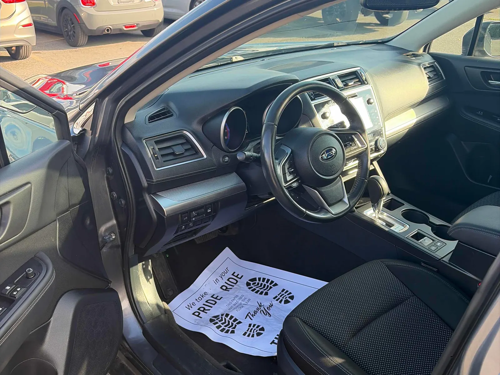Interior driver side