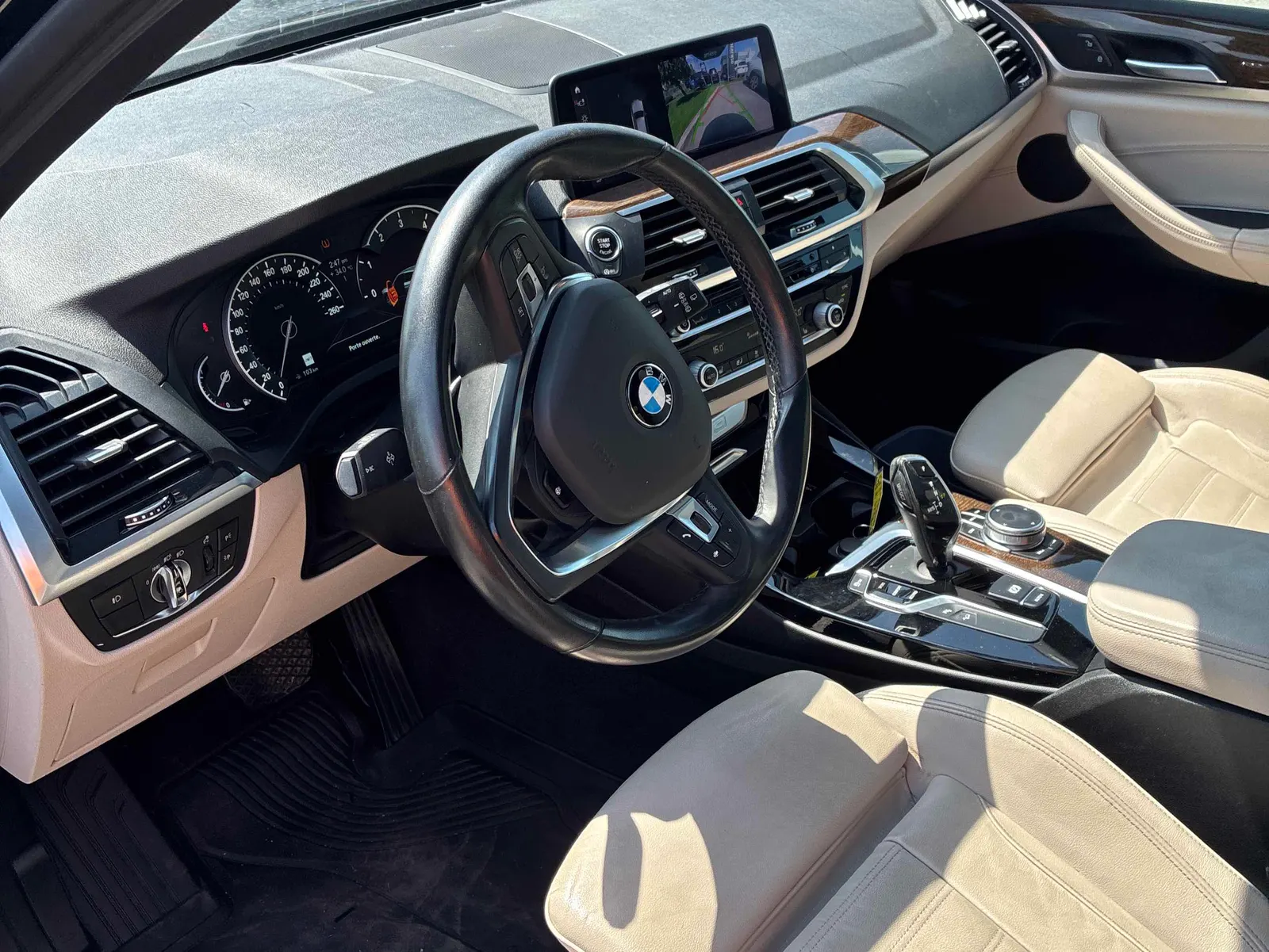 Interior driver side