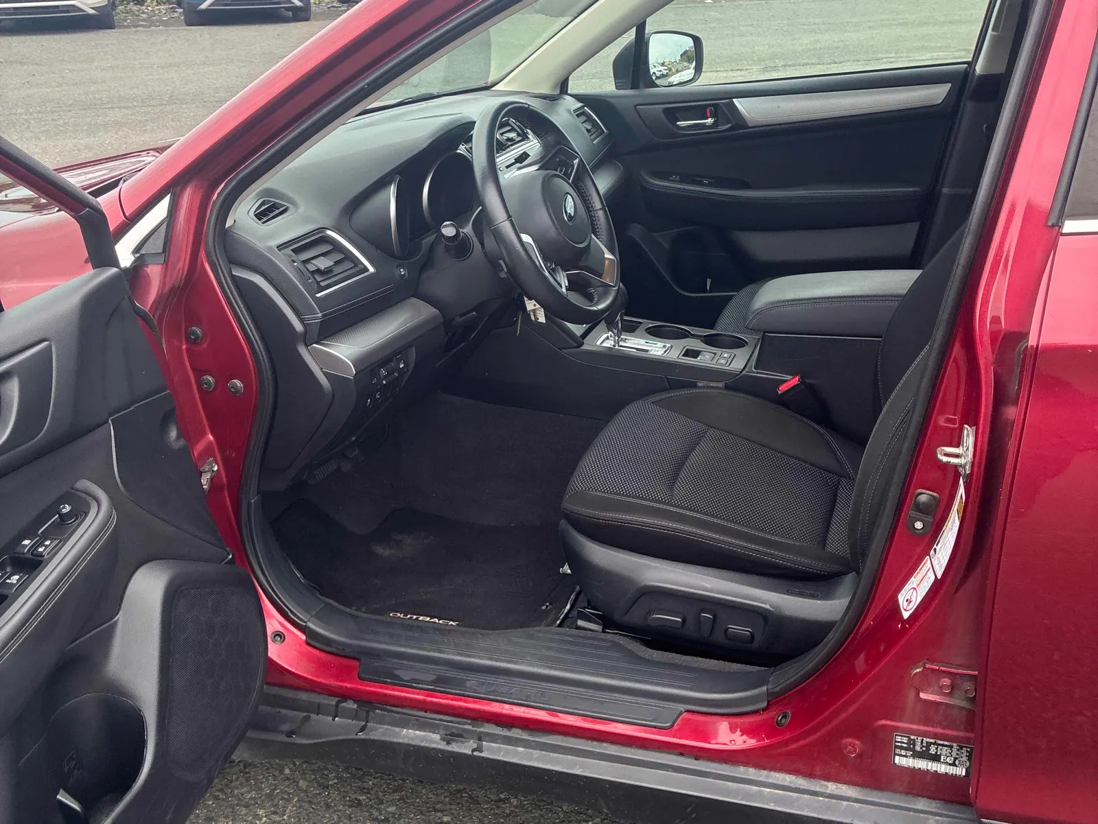 Interior driver side